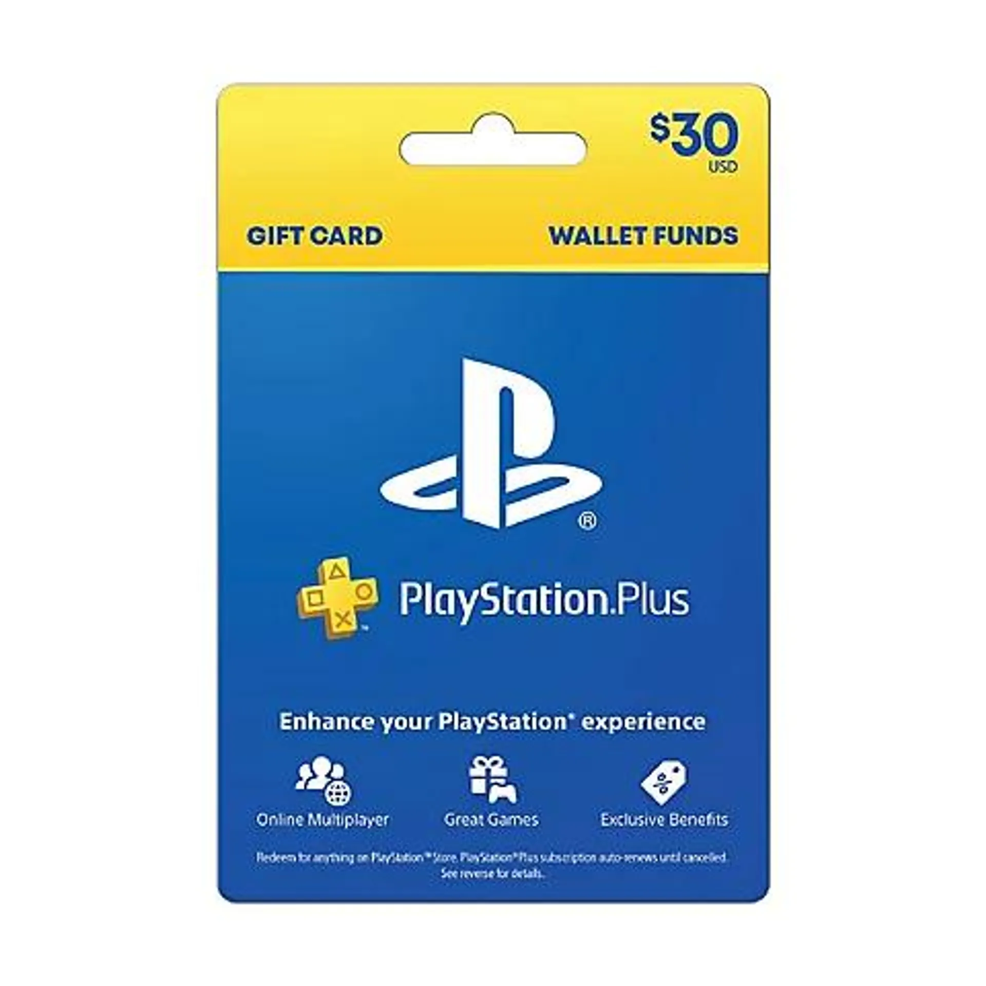 $30 Sony PlayStation Store Gift Card