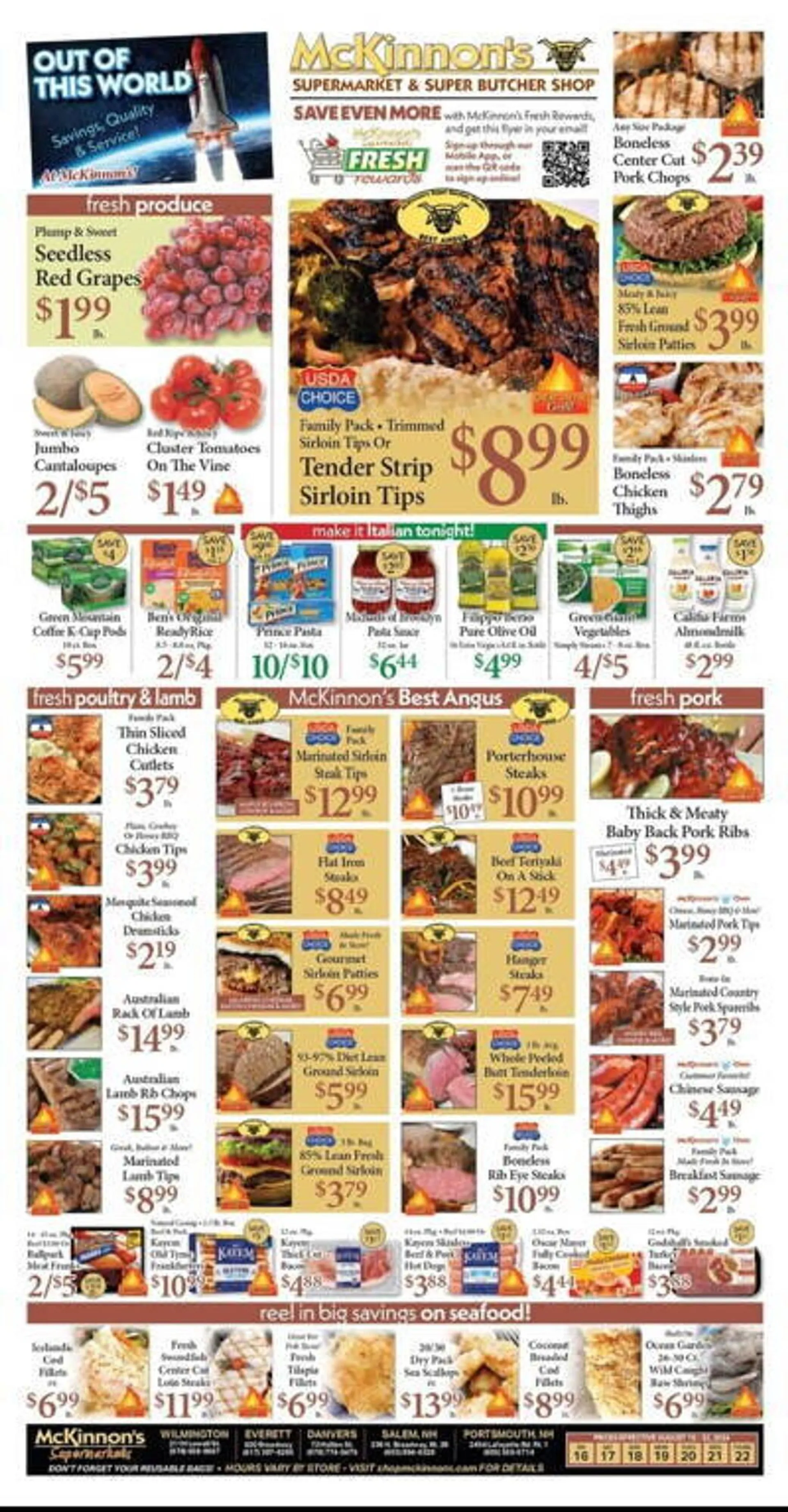 McKinnons Supermarkets Weekly Ad - 1