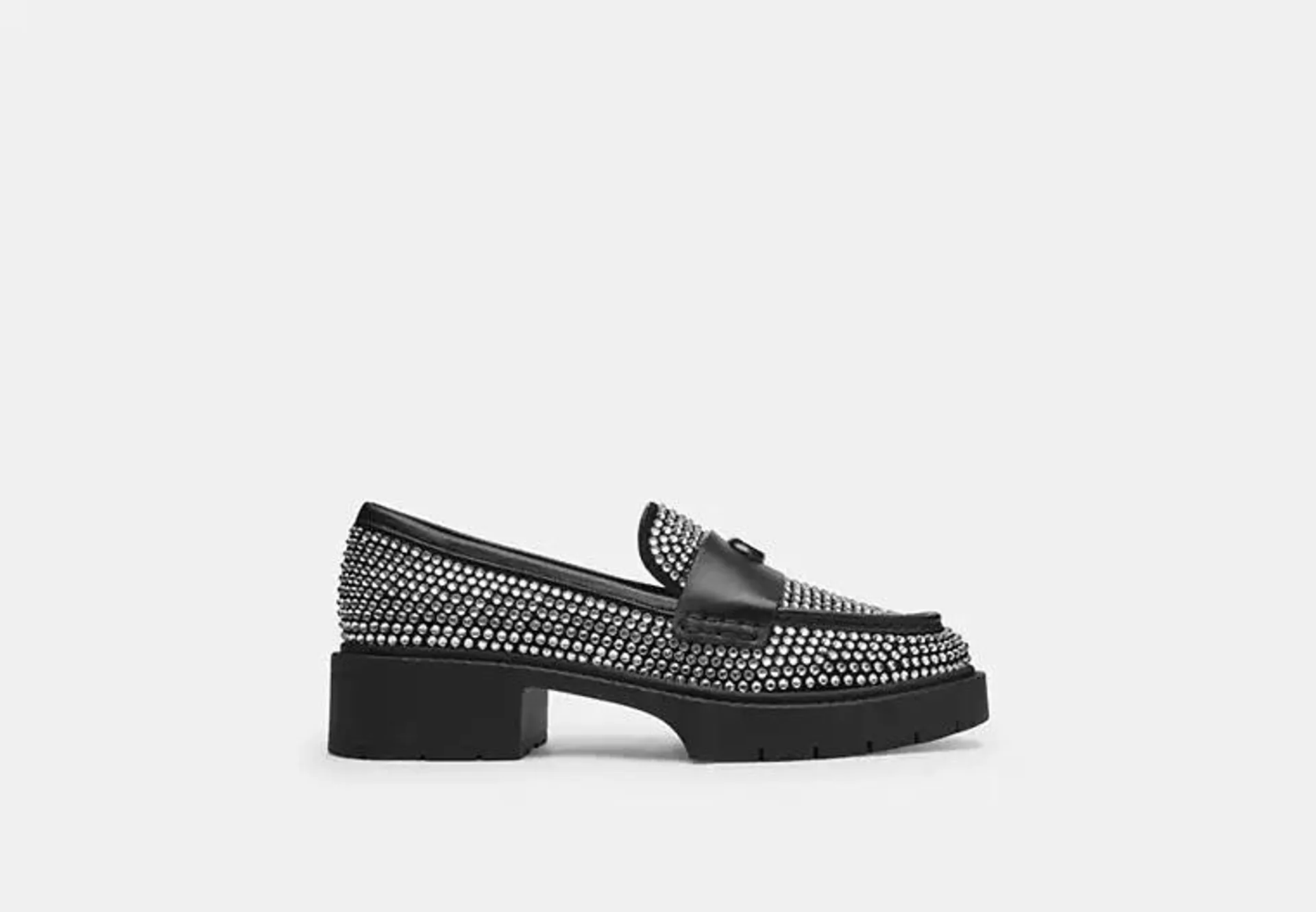 Leah Loafer With Crystal