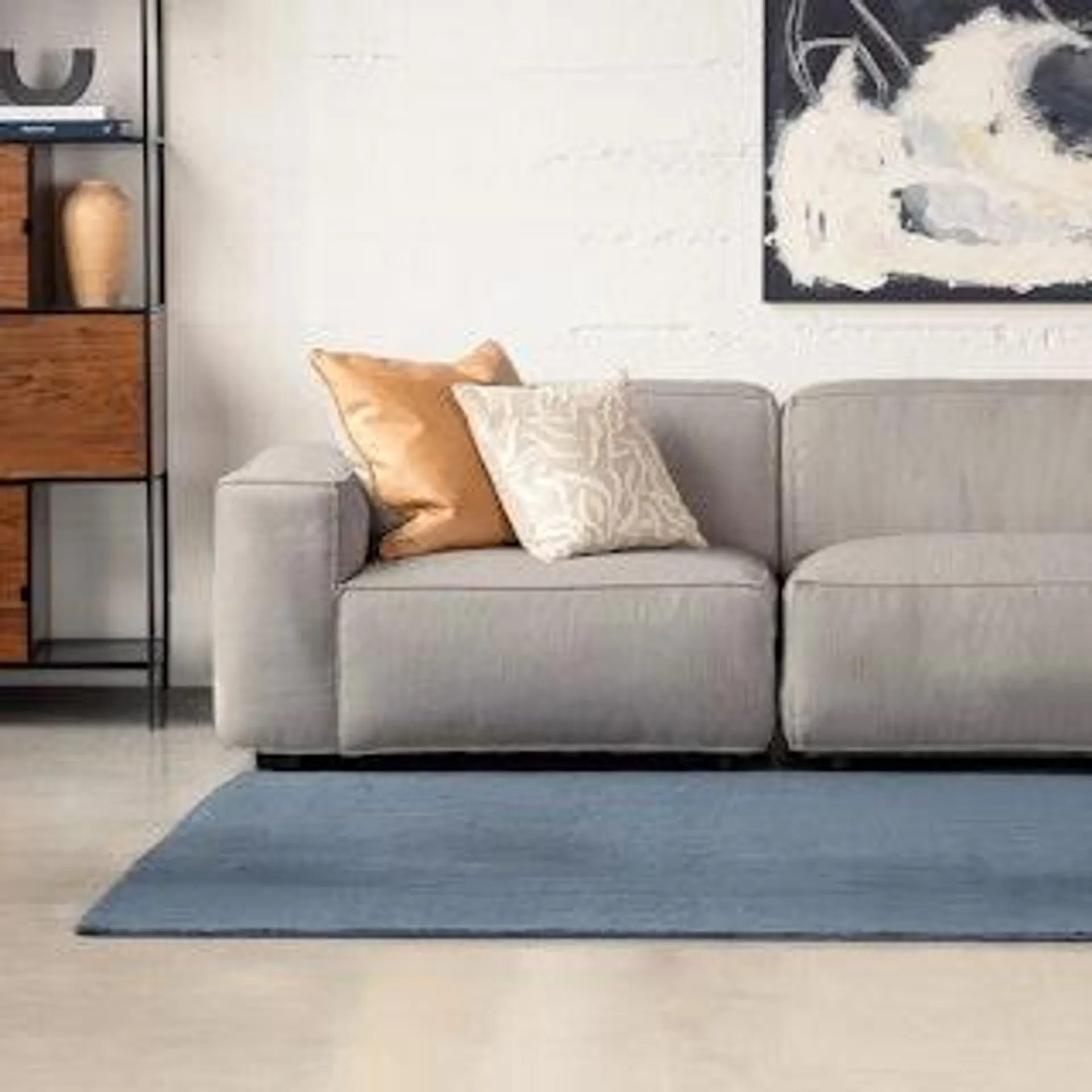 Solae 80" Modular Sofa - Hush Gray