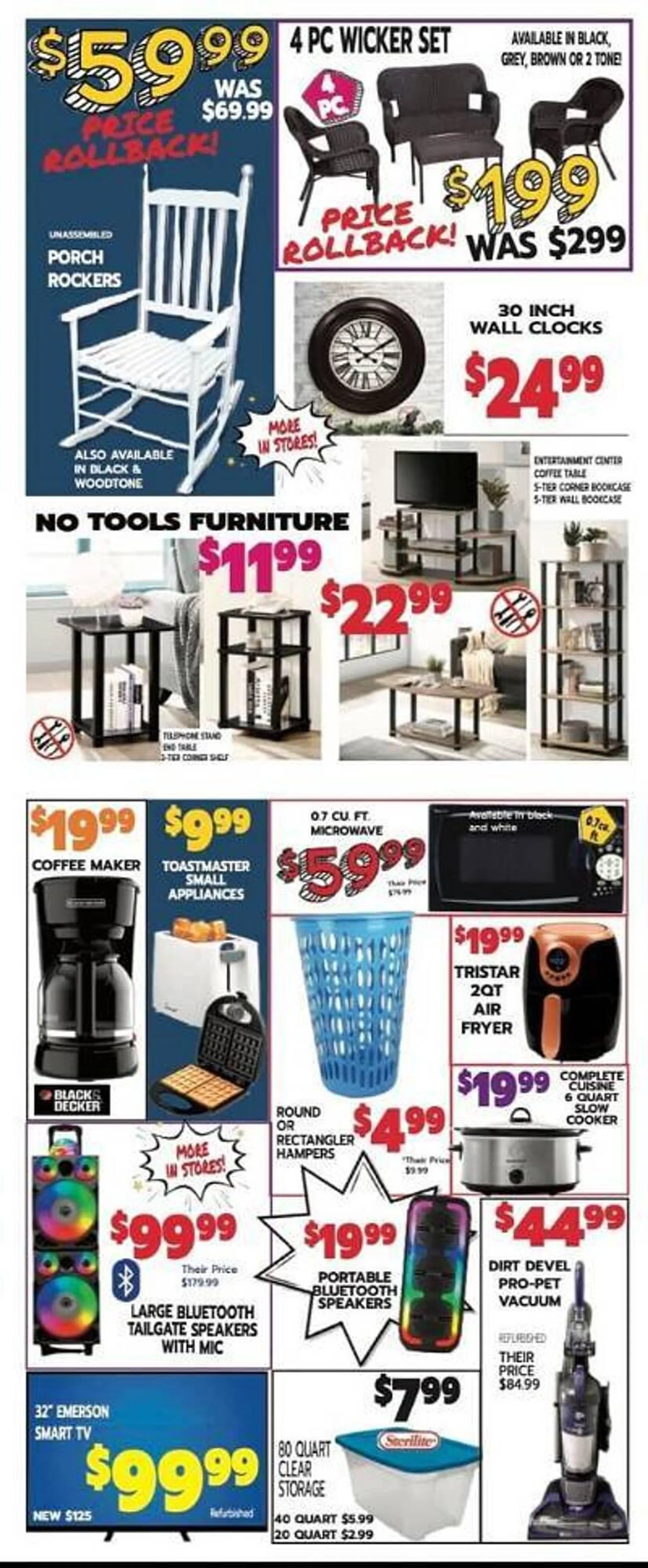 Weekly ad Roses Discount Store Weekly Ad from February 25 to March 9 2024 - Page 2