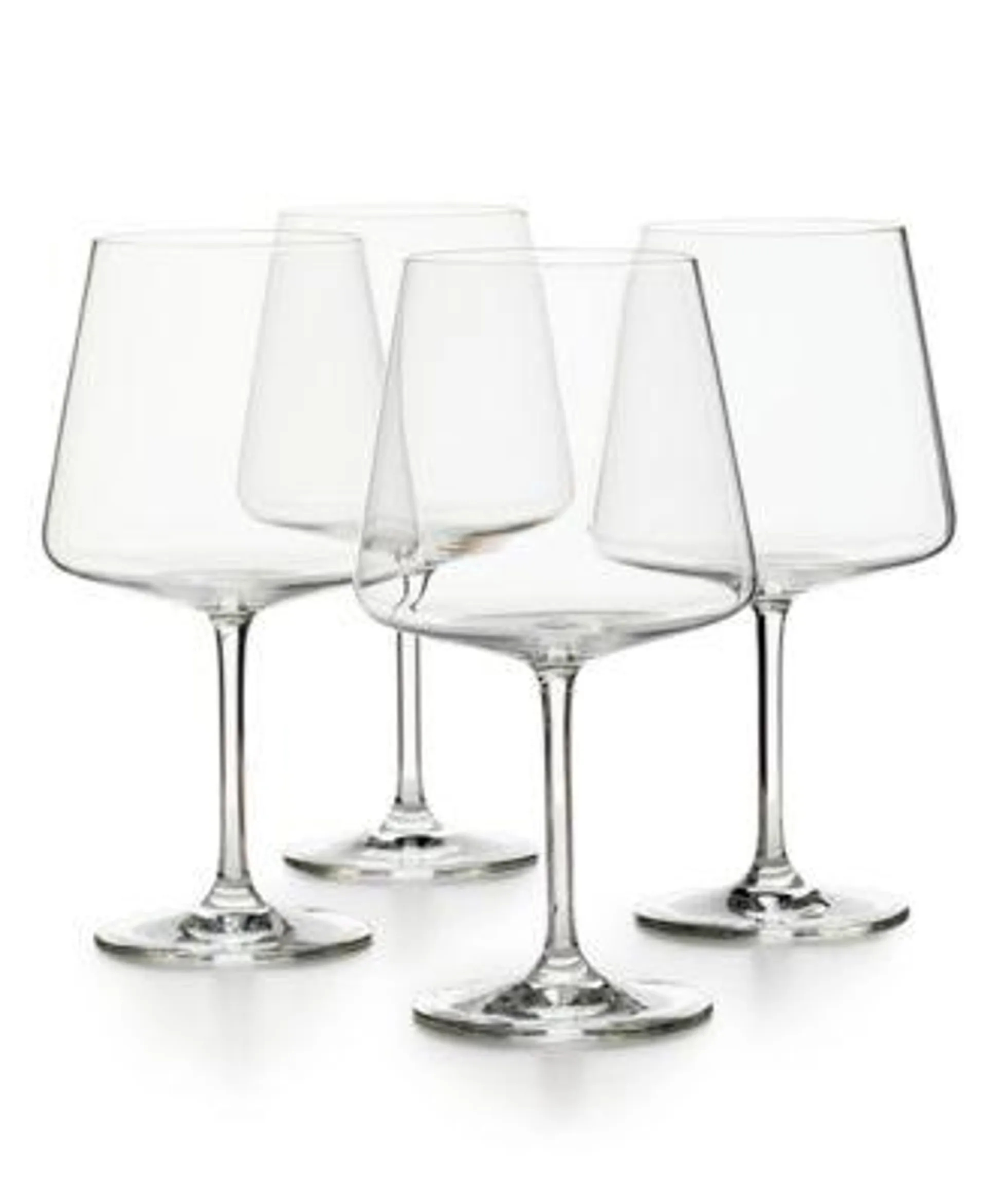 Flur Collection 23.3-oz. Red Wine Glasses, Set of 4, Exclusively at Macy’s