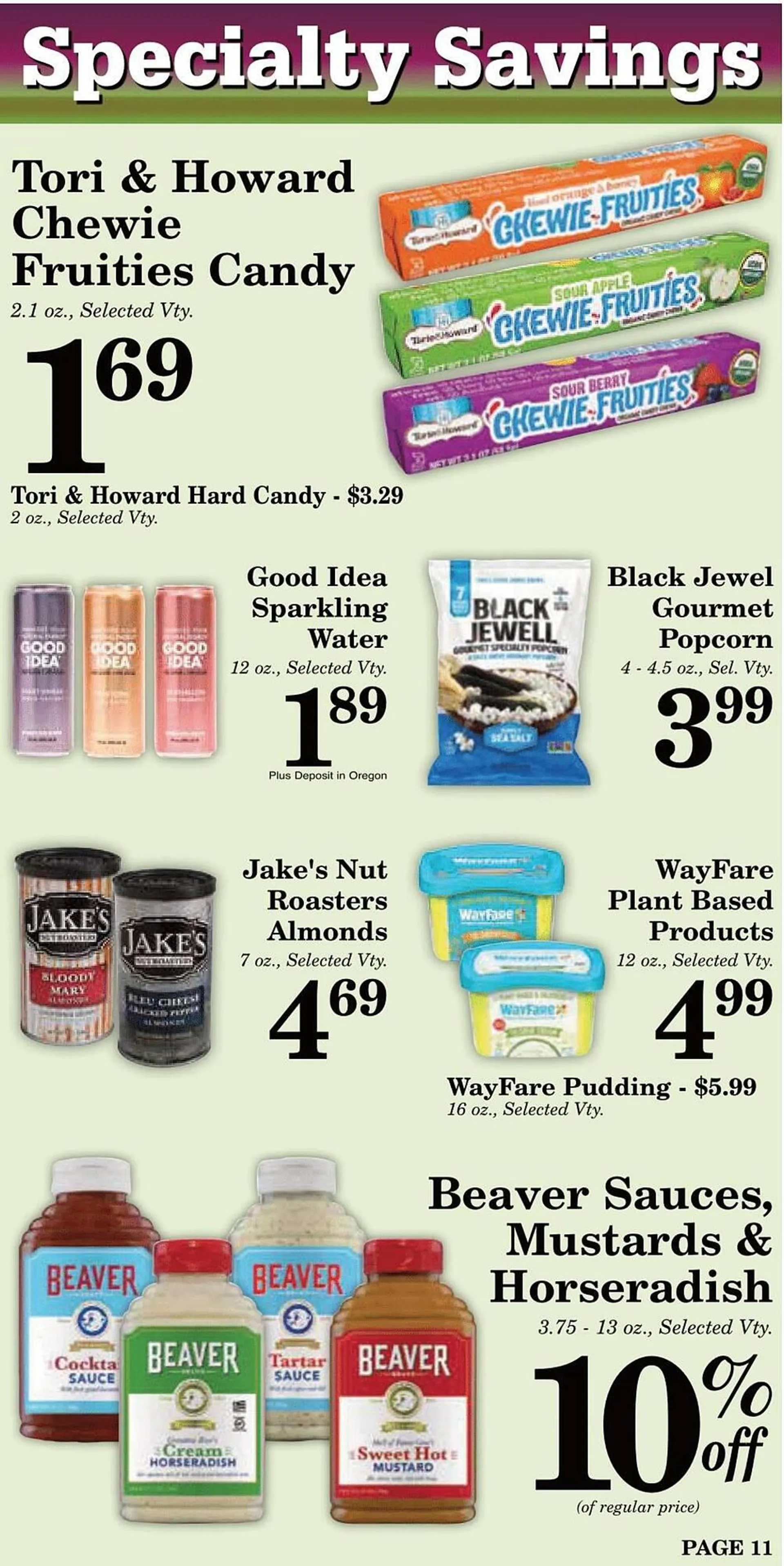 Weekly ad Harvest Foods ad from June 26 to July 30 2024 - Page 11