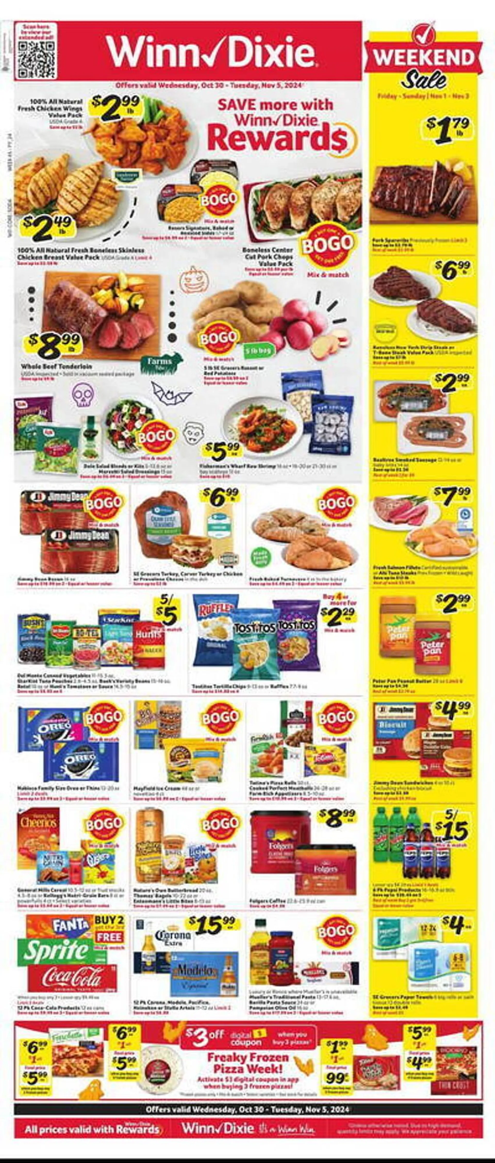 Winn Dixie Weekly Ad - 1