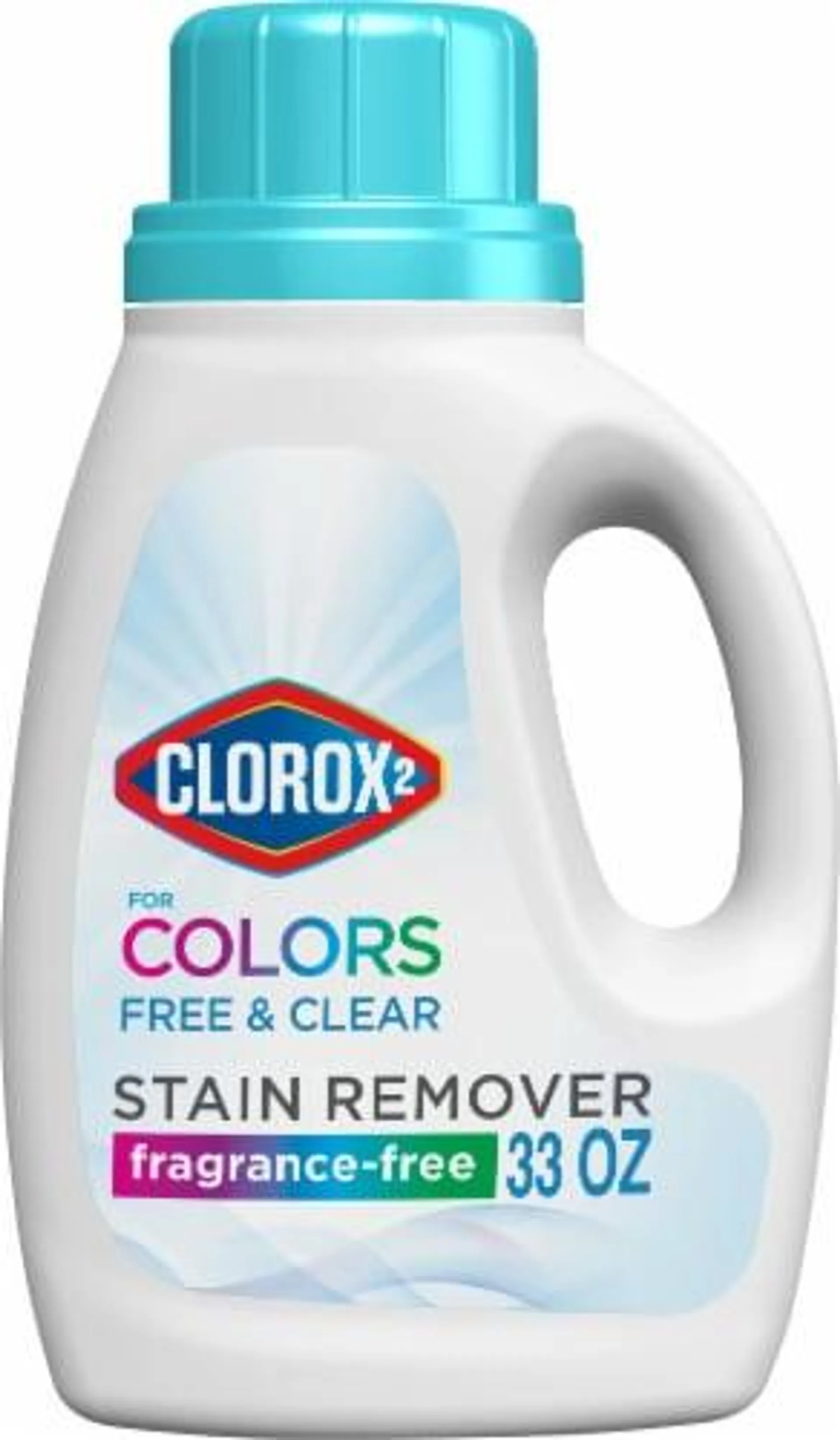 Clorox 2 for Colors Free and Clear Bleach Free Stain Remover and Laundry Additive