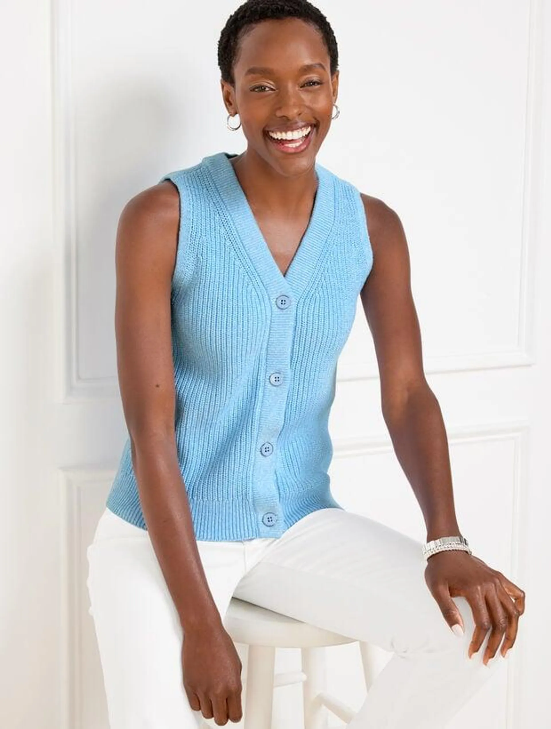 Marl Sweater Vest