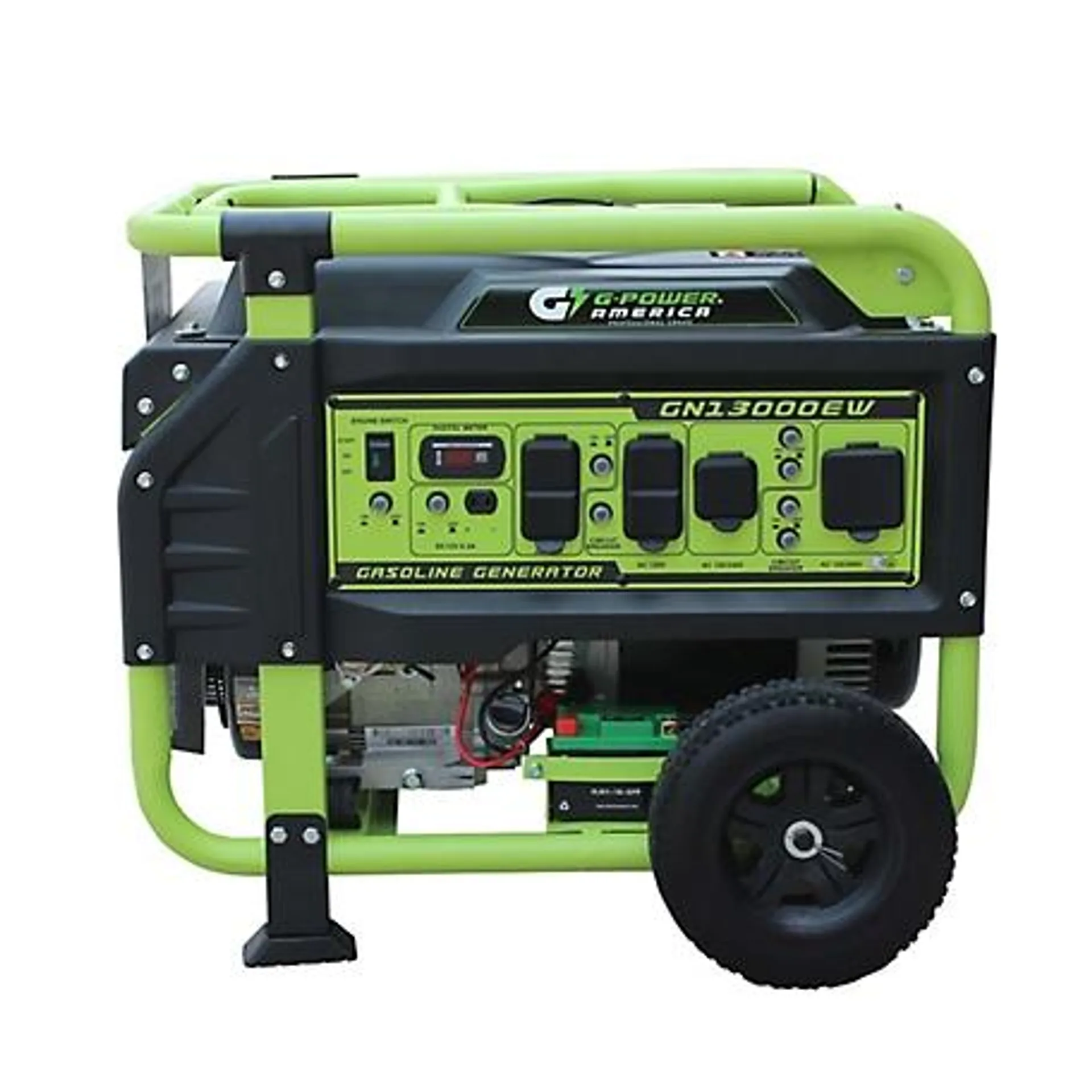 Green-Power America 13,000/10,000-Watt Gasoline Powered Portable Generator