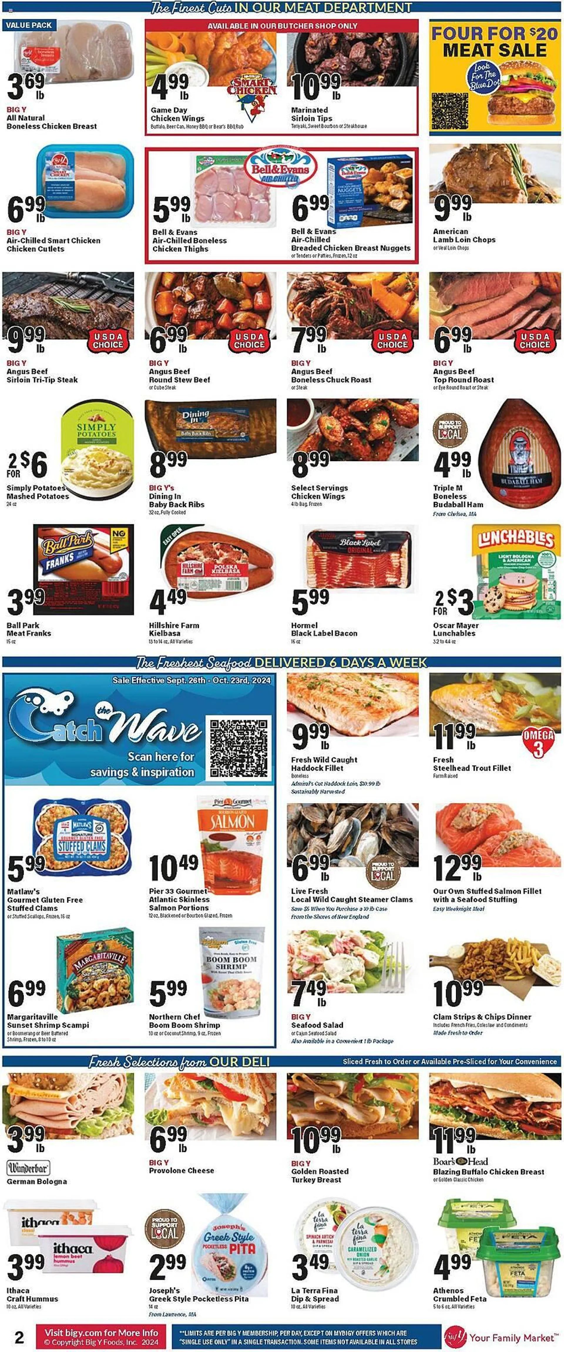 Weekly ad Big Y Weekly Ad from September 26 to October 2 2024 - Page 3