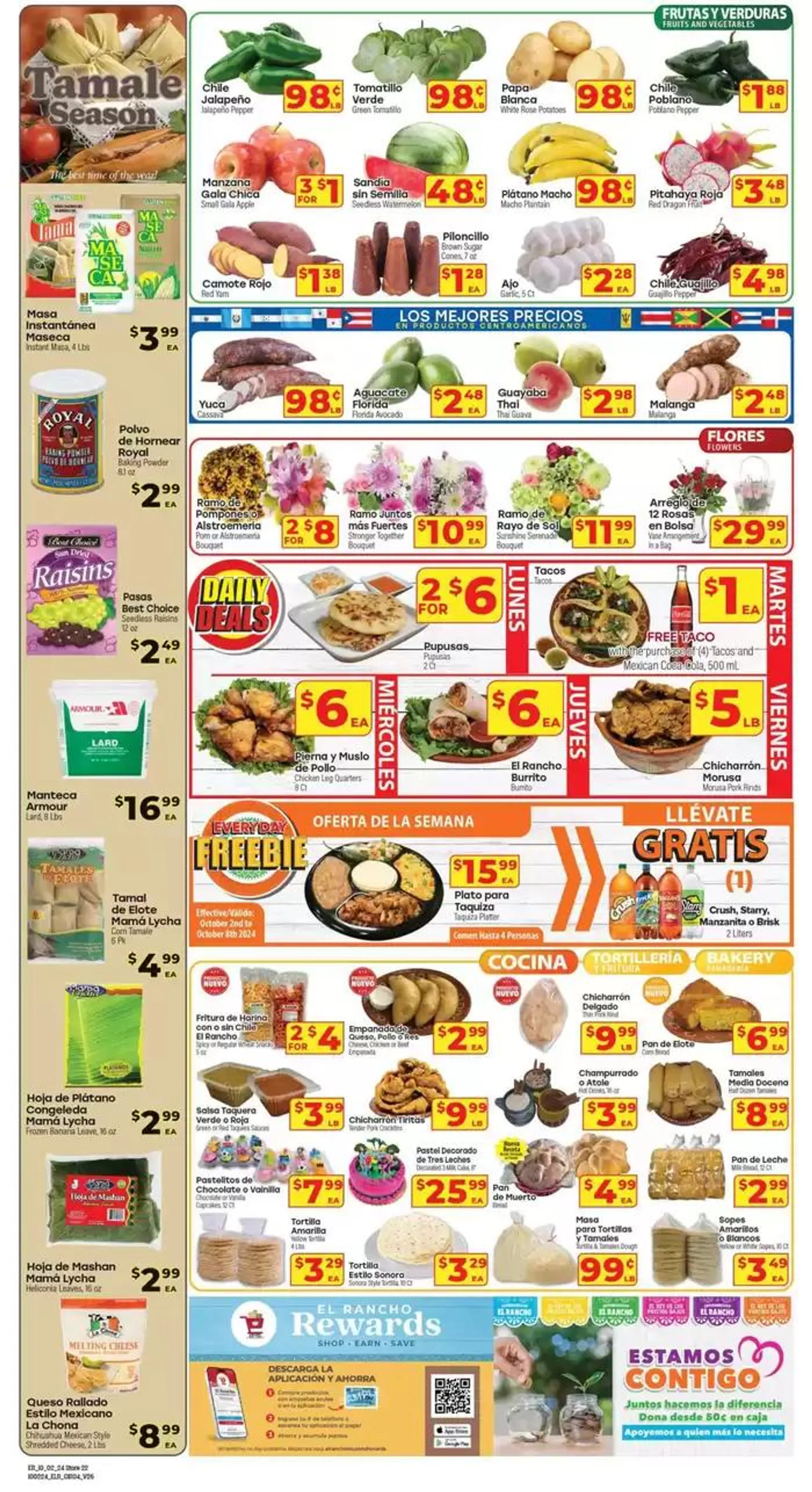 Weekly ad Supermercado El Rancho Weekly ad from October 2 to October 16 2024 - Page 4