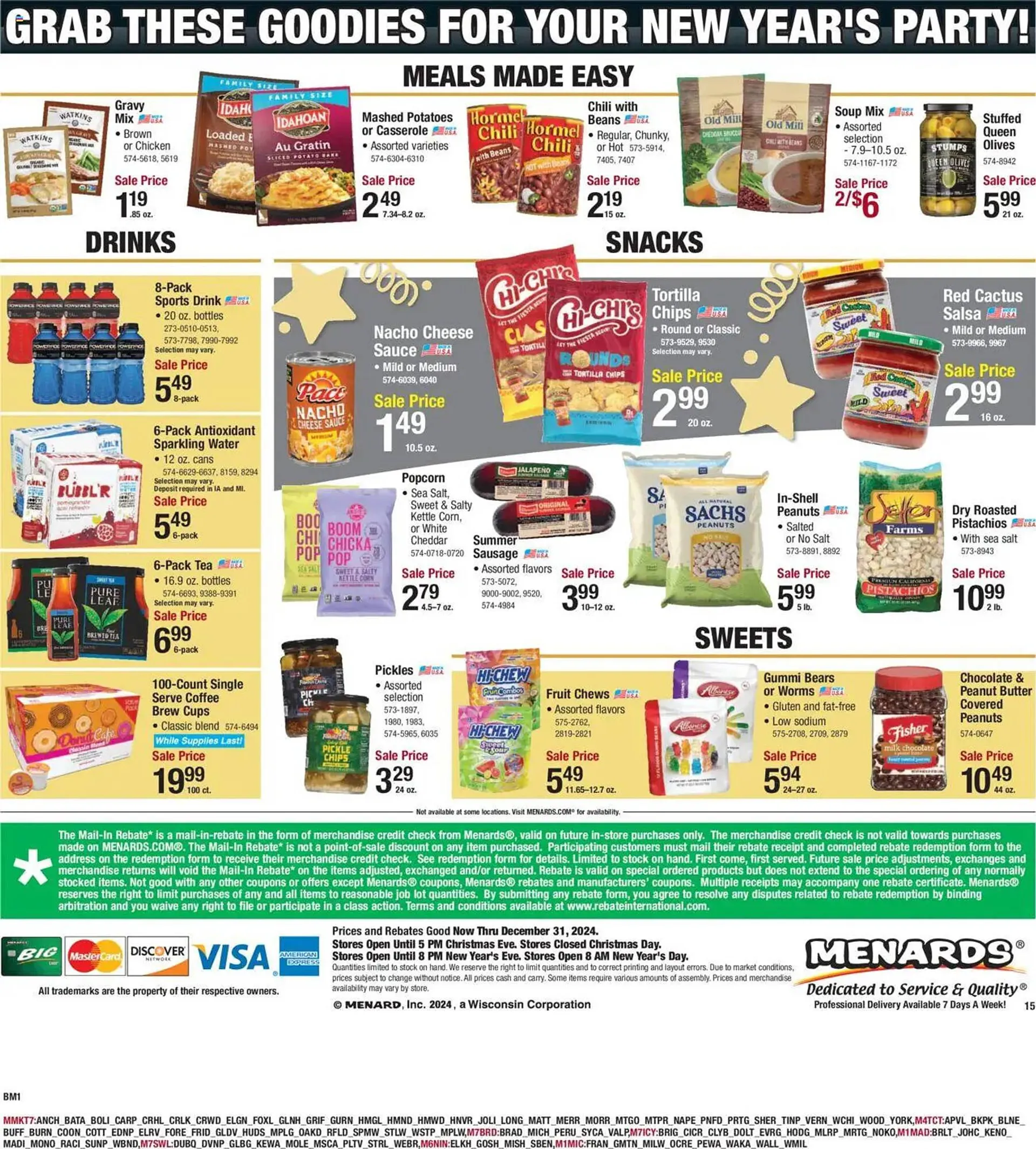 Weekly ad Menards Weekly Ad from December 19 to December 31 2024 - Page 22