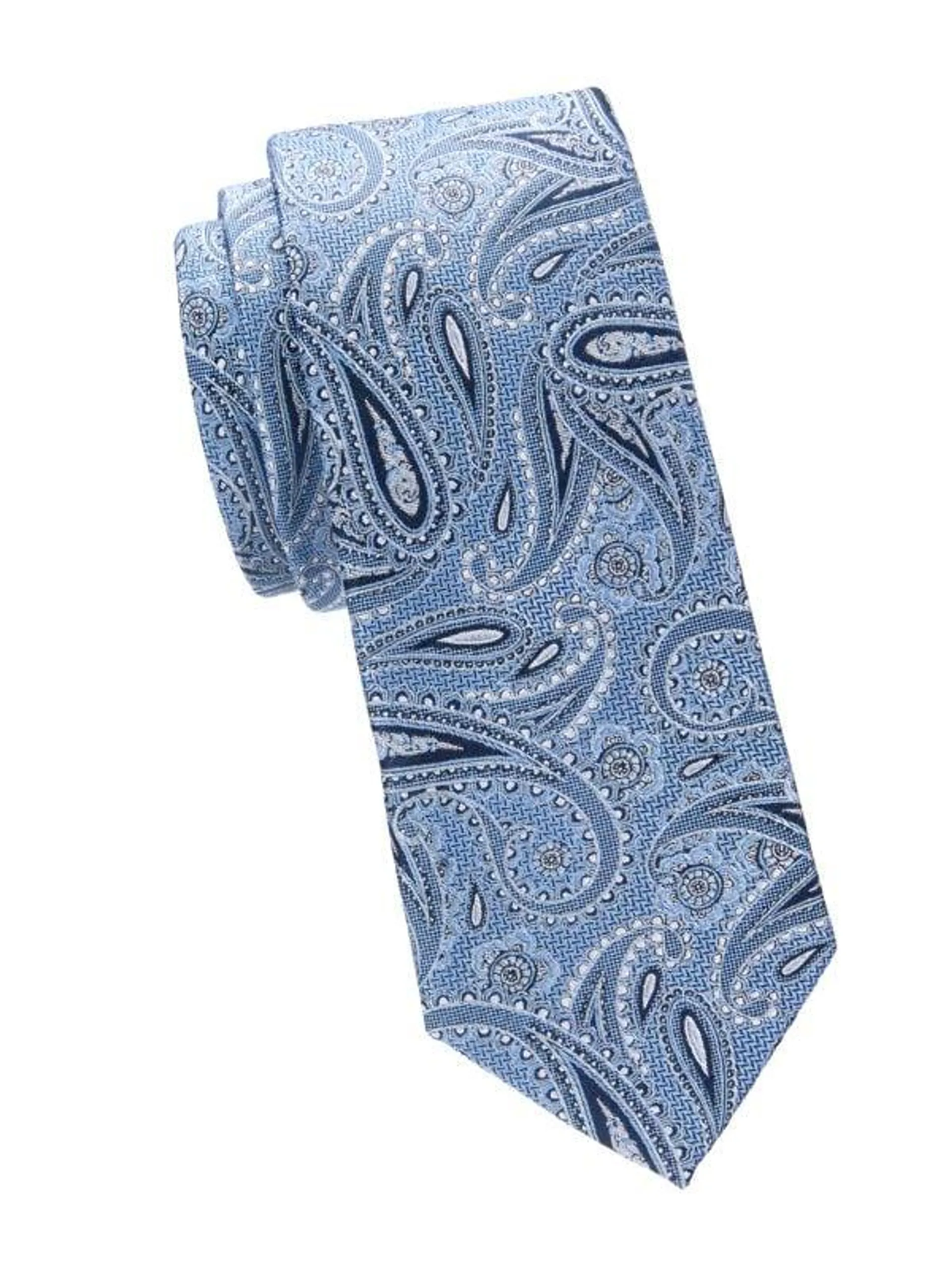 Paisley Pattern Silk Tie