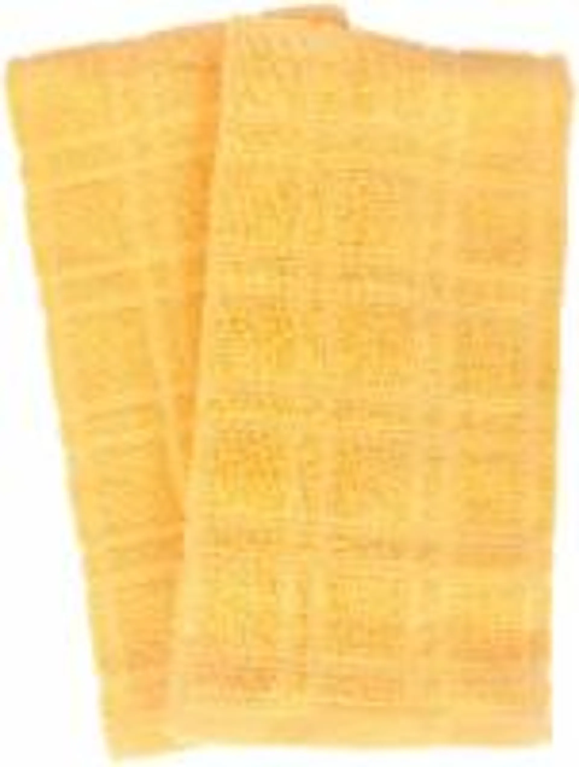 Everyday Living Solid Waffle Kitchen Towels - Yellow