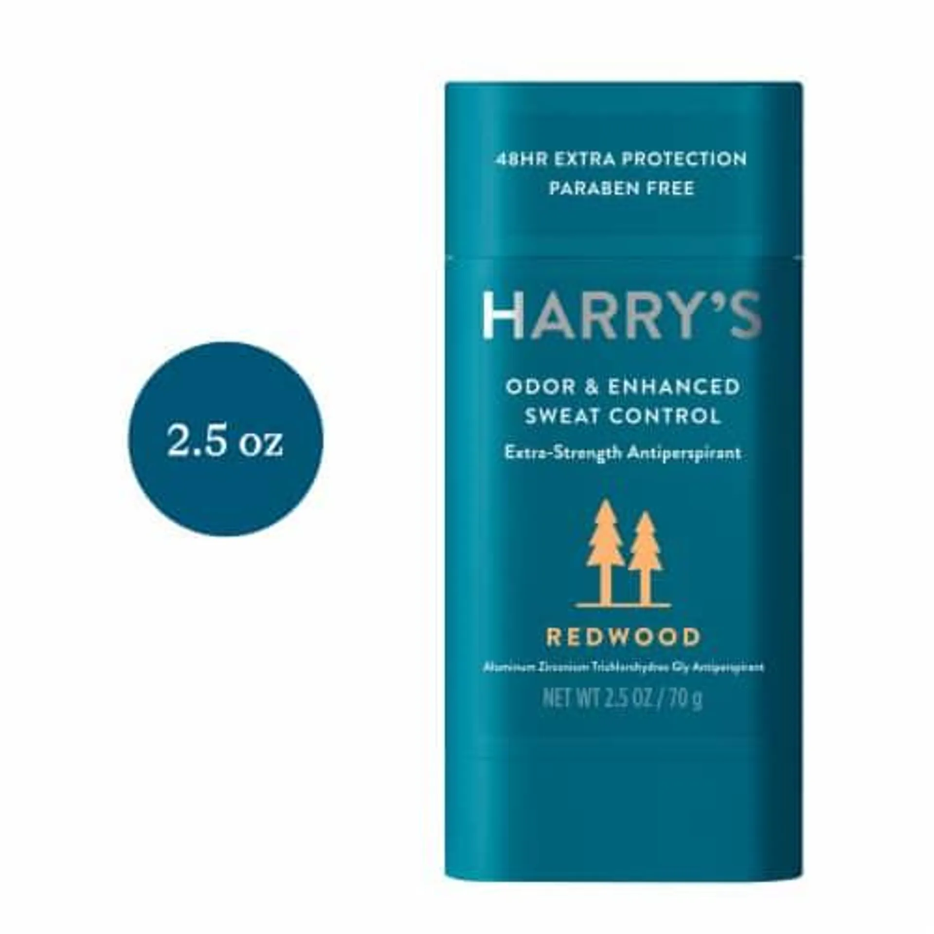 Harry's Men Extra Strength Antiperspirant Stick Redwood