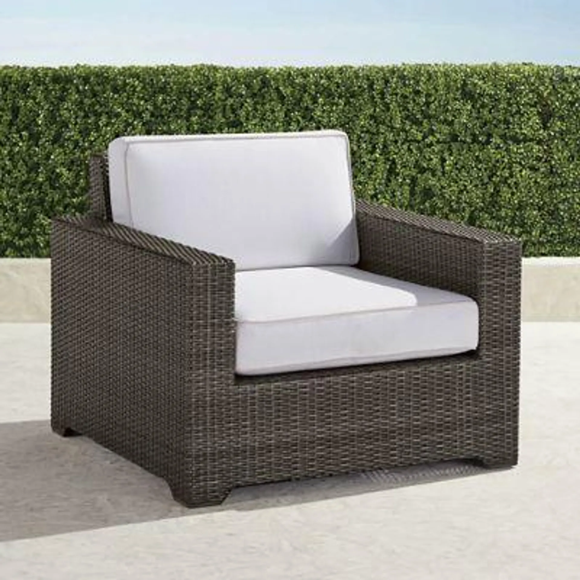 Palermo Lounge Chair in Bronze Wicker