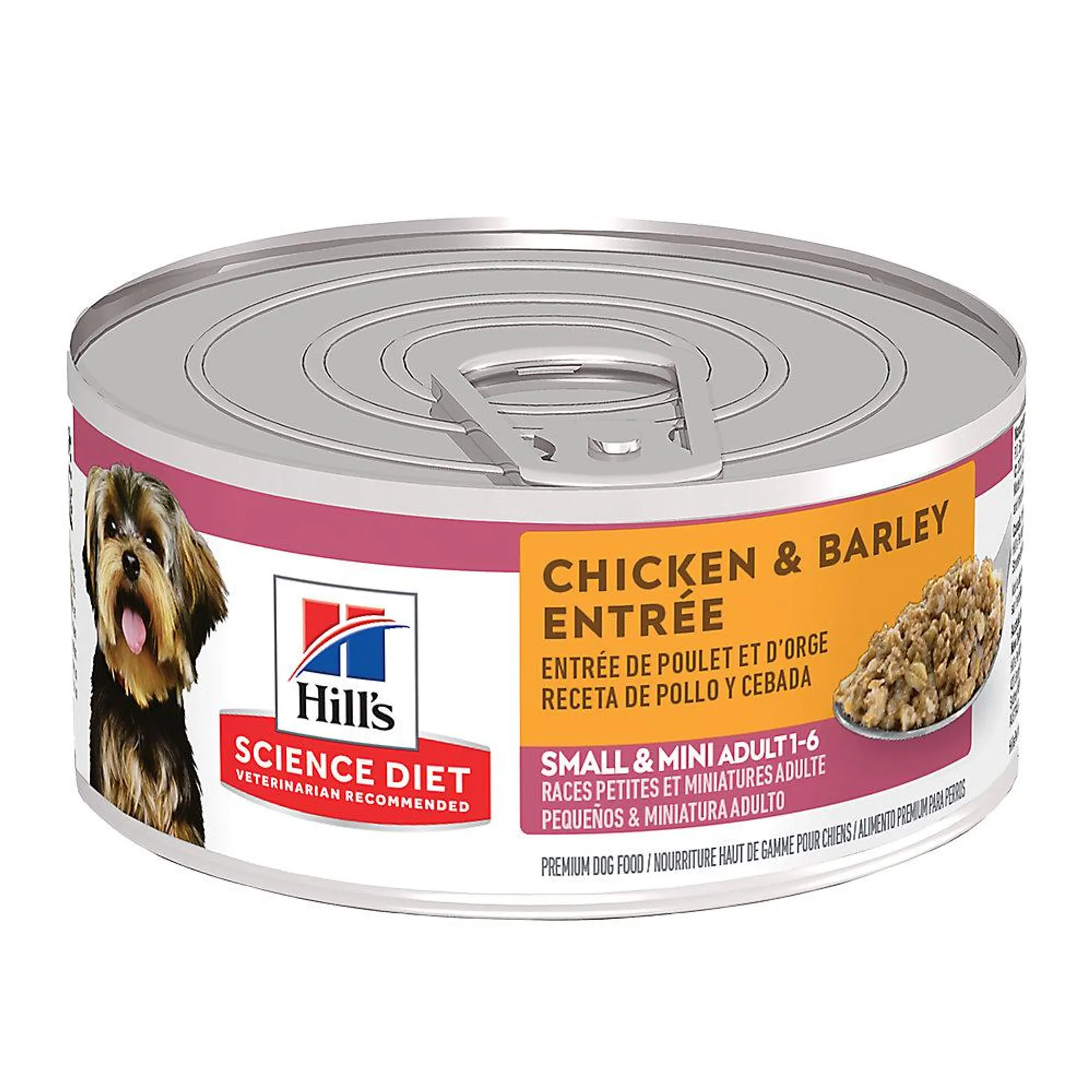 Hill's® Science Diet® Small Breed Adult Wet Dog Food - Chicken & Barley, 5.8 oz