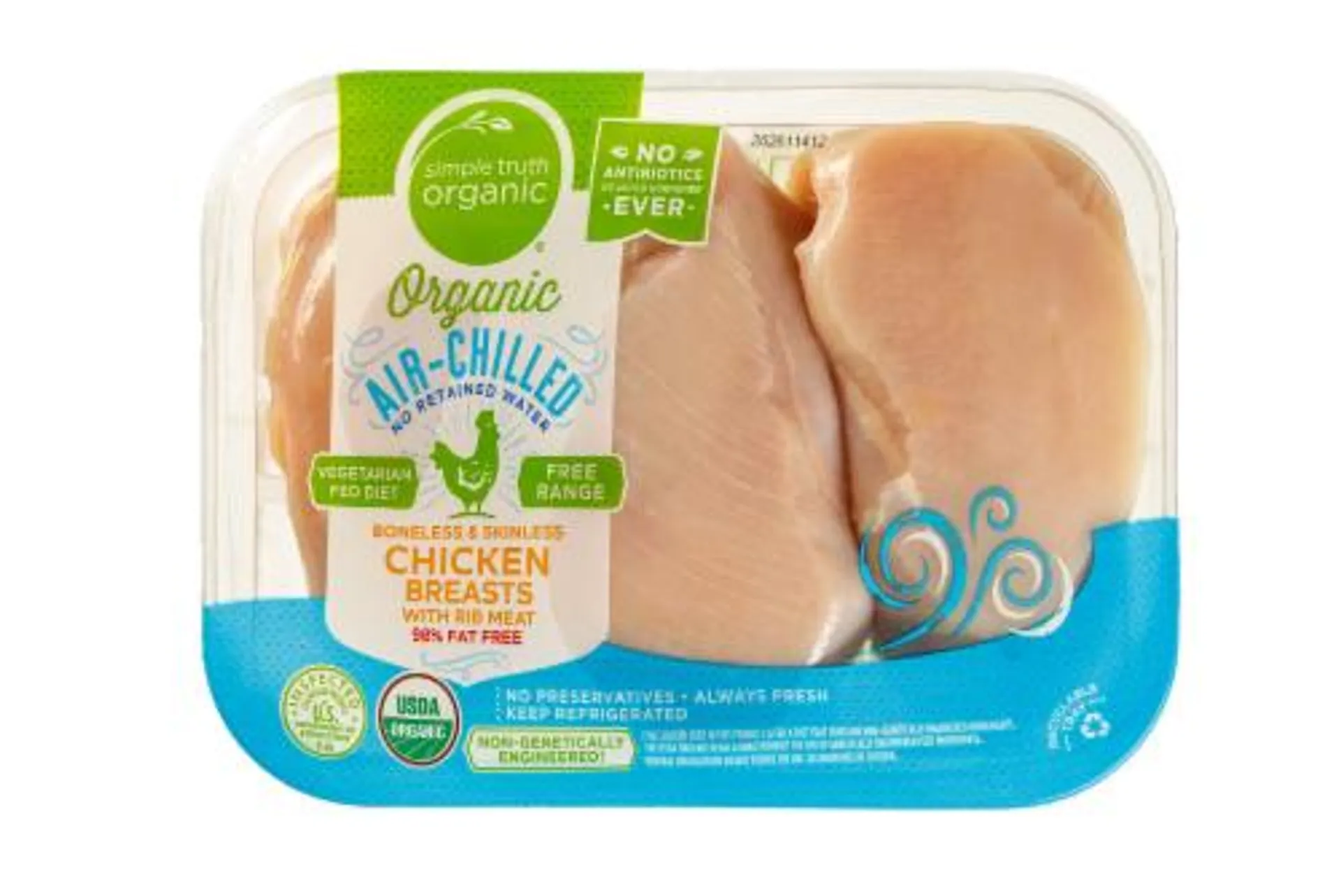 Simple Truth Organic® Air-Chilled Boneless Skinless Chicken Breasts