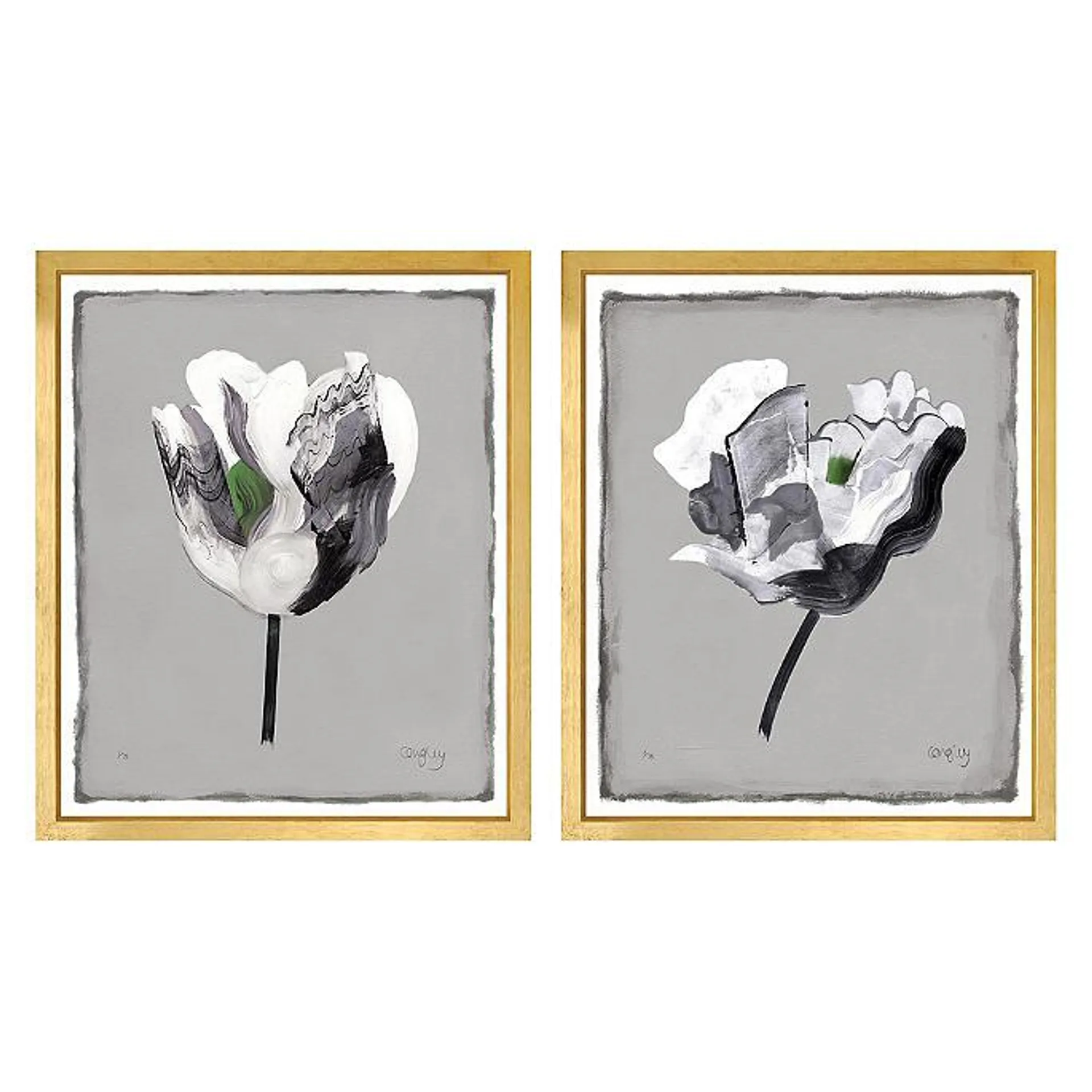 Abstract Tulips Giclée Prints