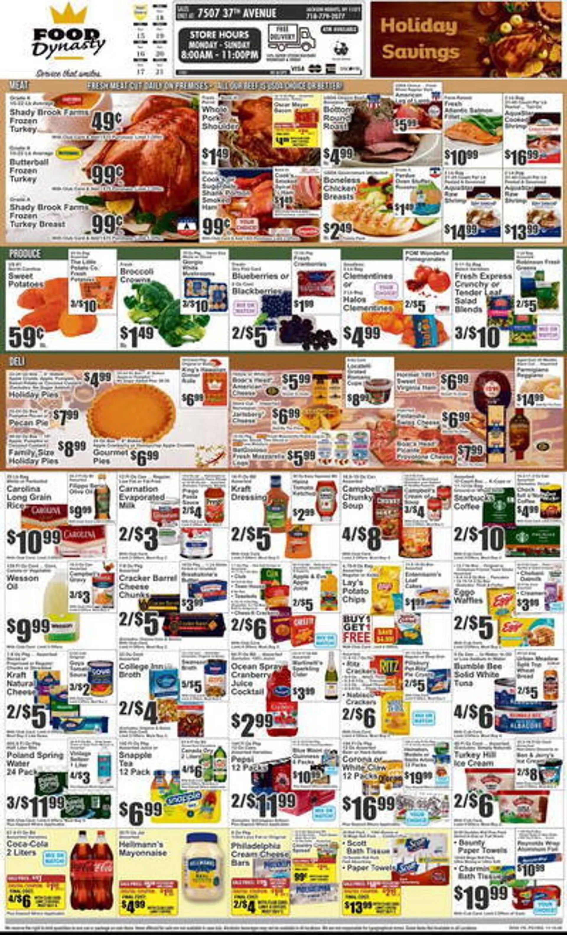 Almontes Food Dynasty Marketplace Weekly Ad - 1