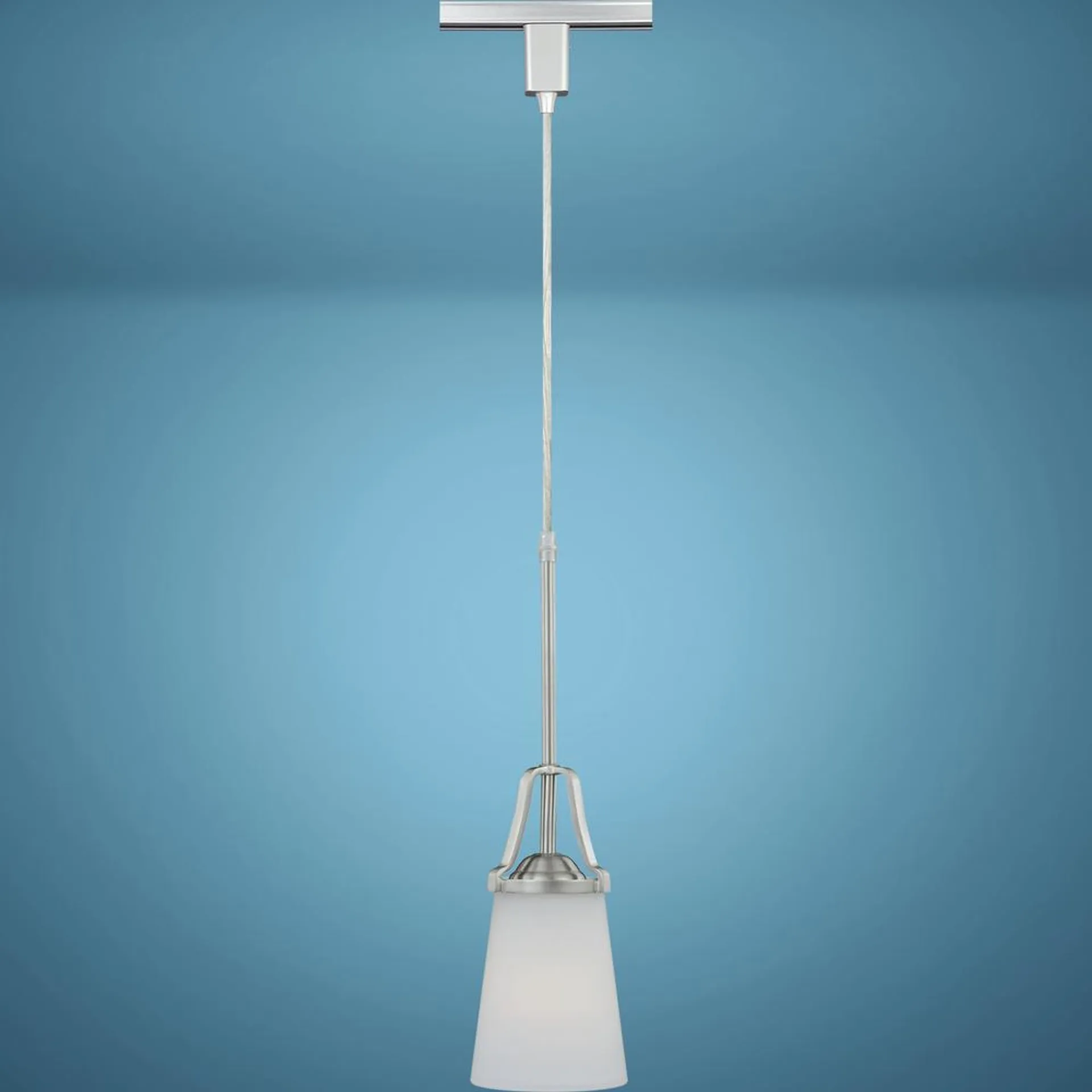 Patriot Lighting® Chambord 1-Light Silver Track Lighting Pendant