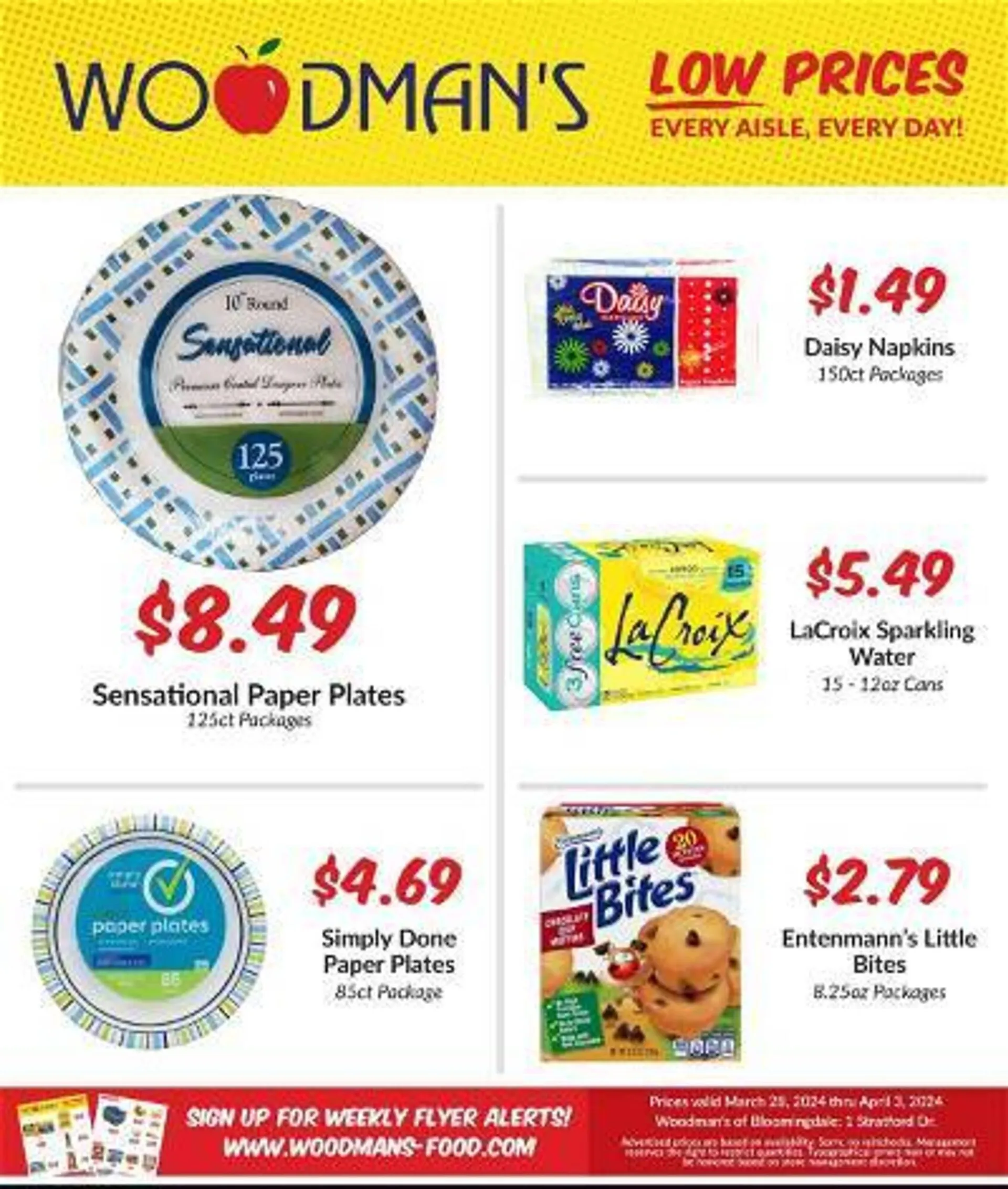 Weekly ad Woodman's Weekly Ad from March 28 to April 3 2024 - Page 