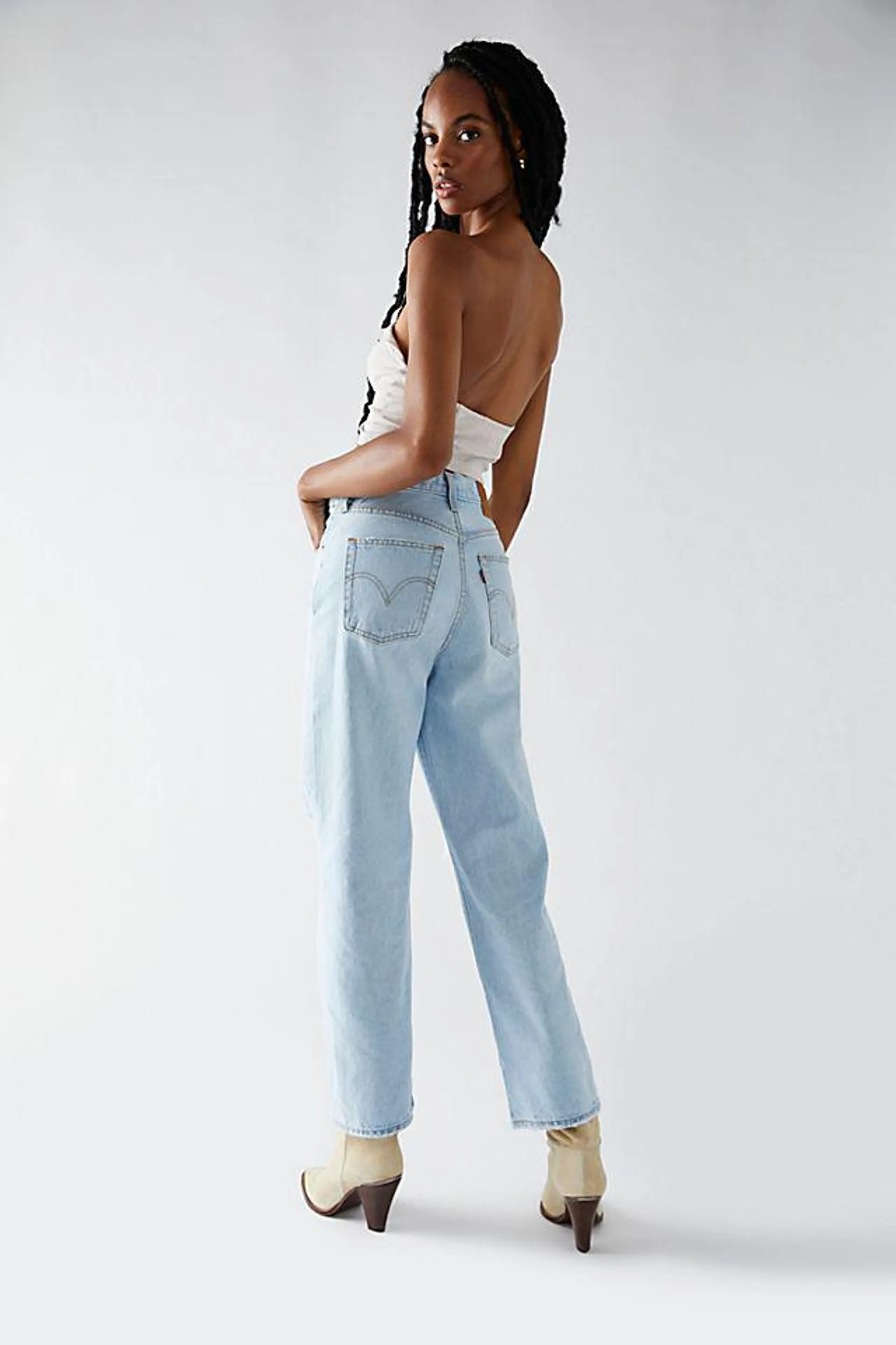 Levi's Ribcage Straight Ankle Jeans