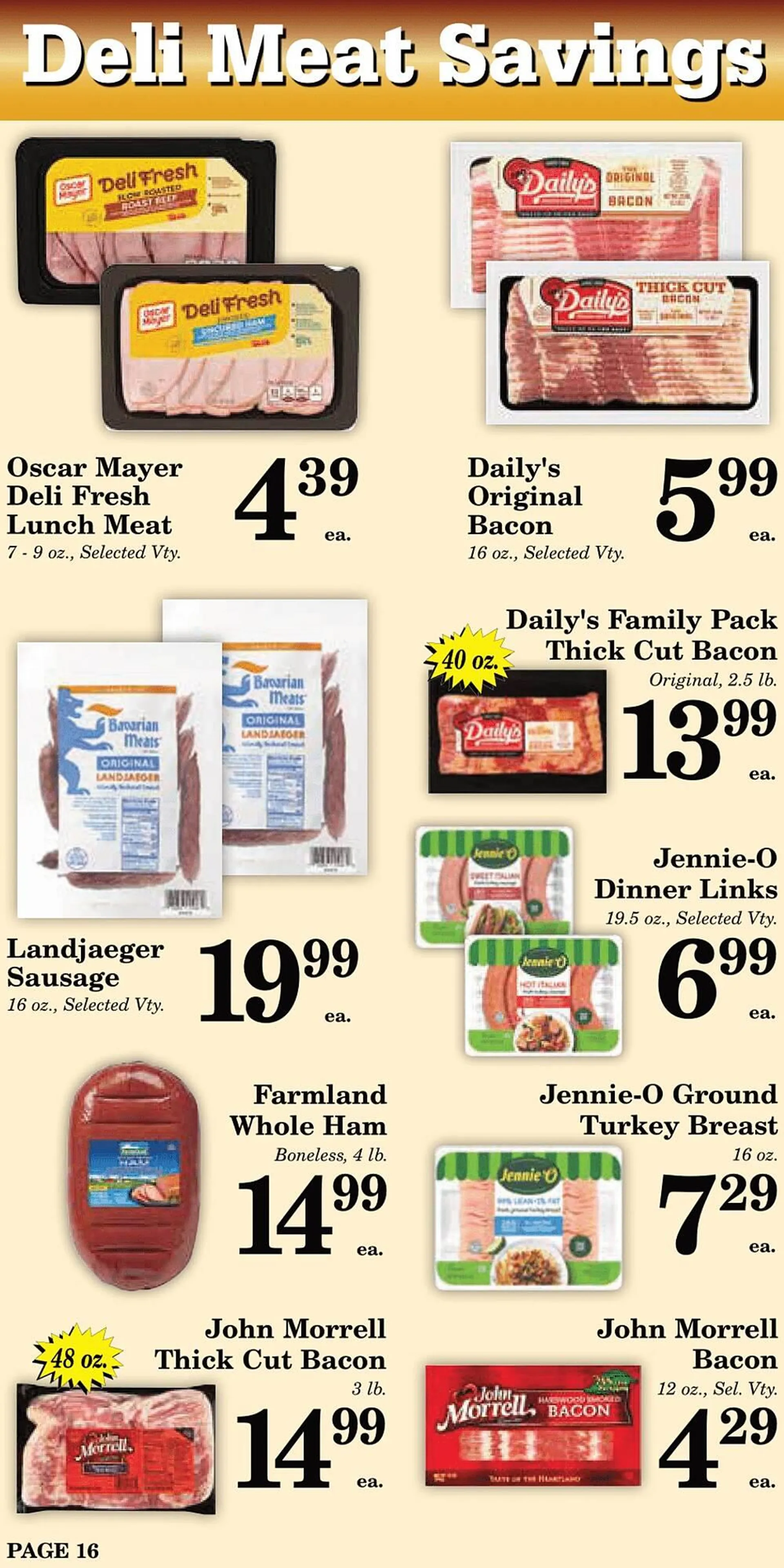 Weekly ad Harvest Foods ad from April 30 to May 27 2025 - Page 17