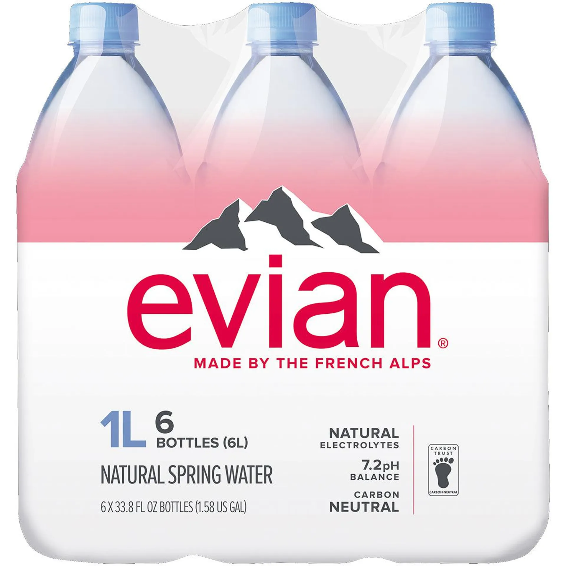 Evian Natural Spring Water