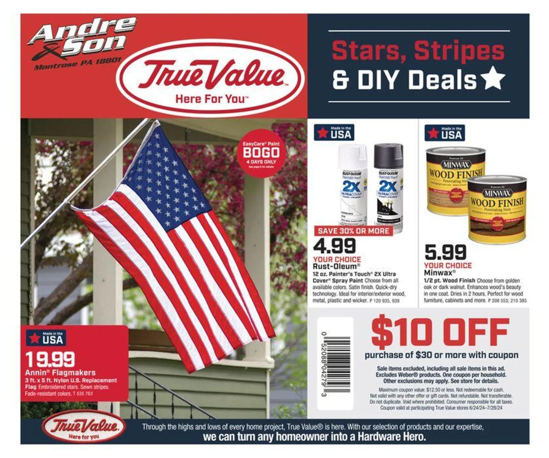 Weekly ad True Value Sale 71 from June 27 to July 30 2024 - Page 1