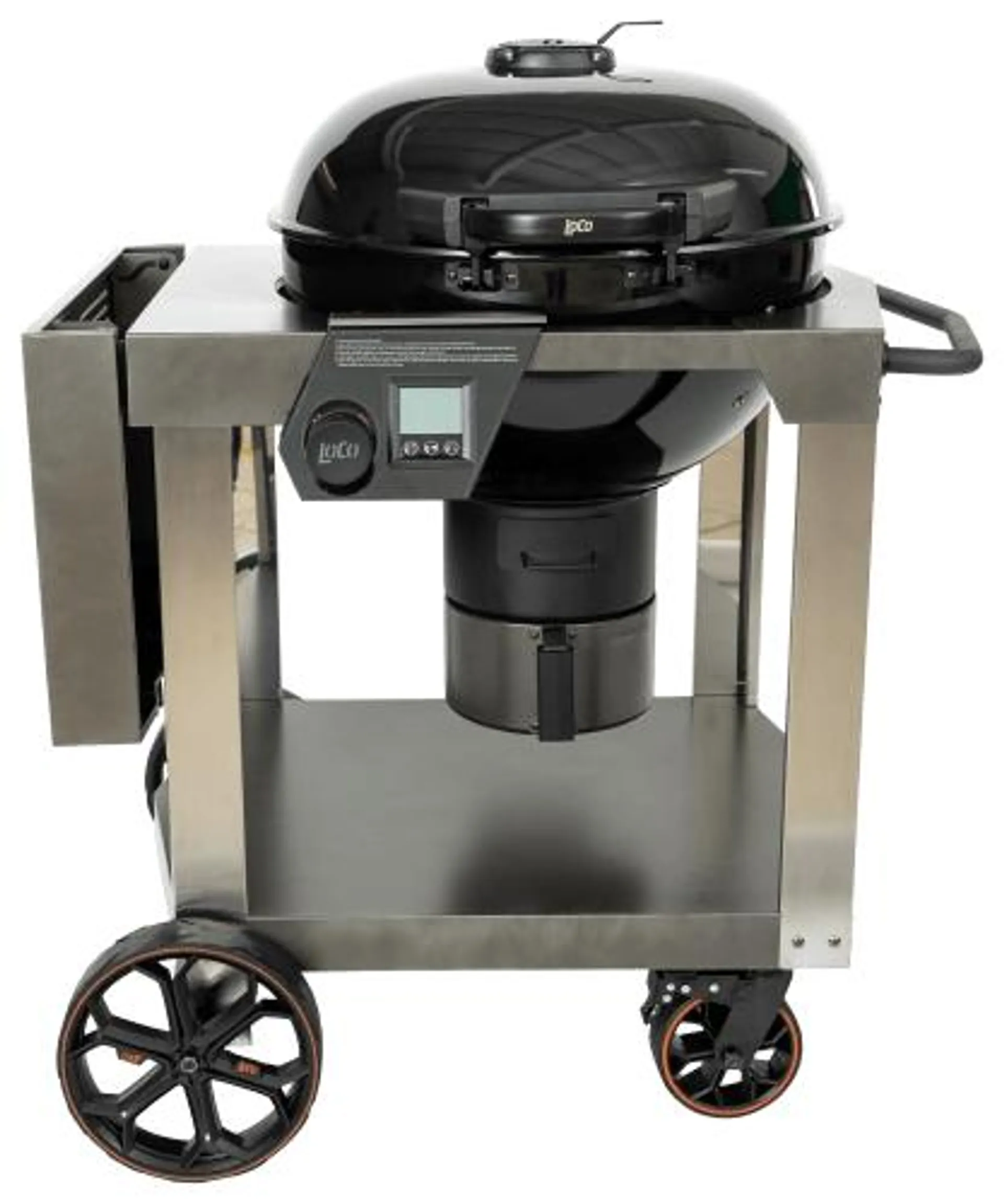 LoCo Cookers Kettle Charcoal Grill with Cart and SmartTemp