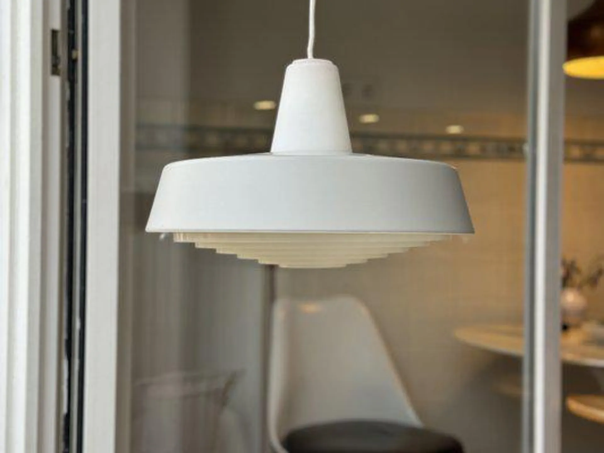 Gray Midpoint Pendant No 16578 from Louis Poulsen, 1970s