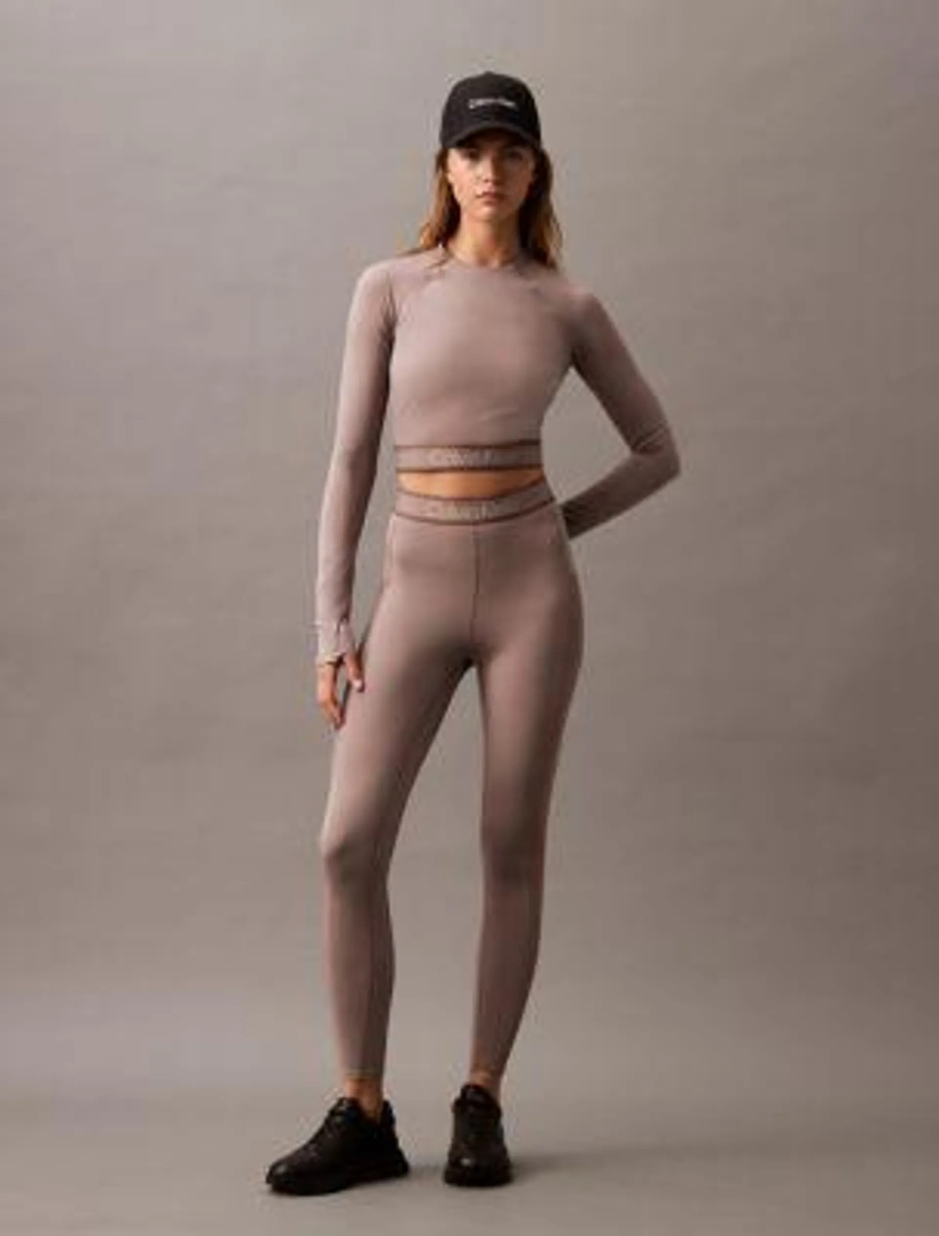 Sport Icon Mesh 7/8 Leggings