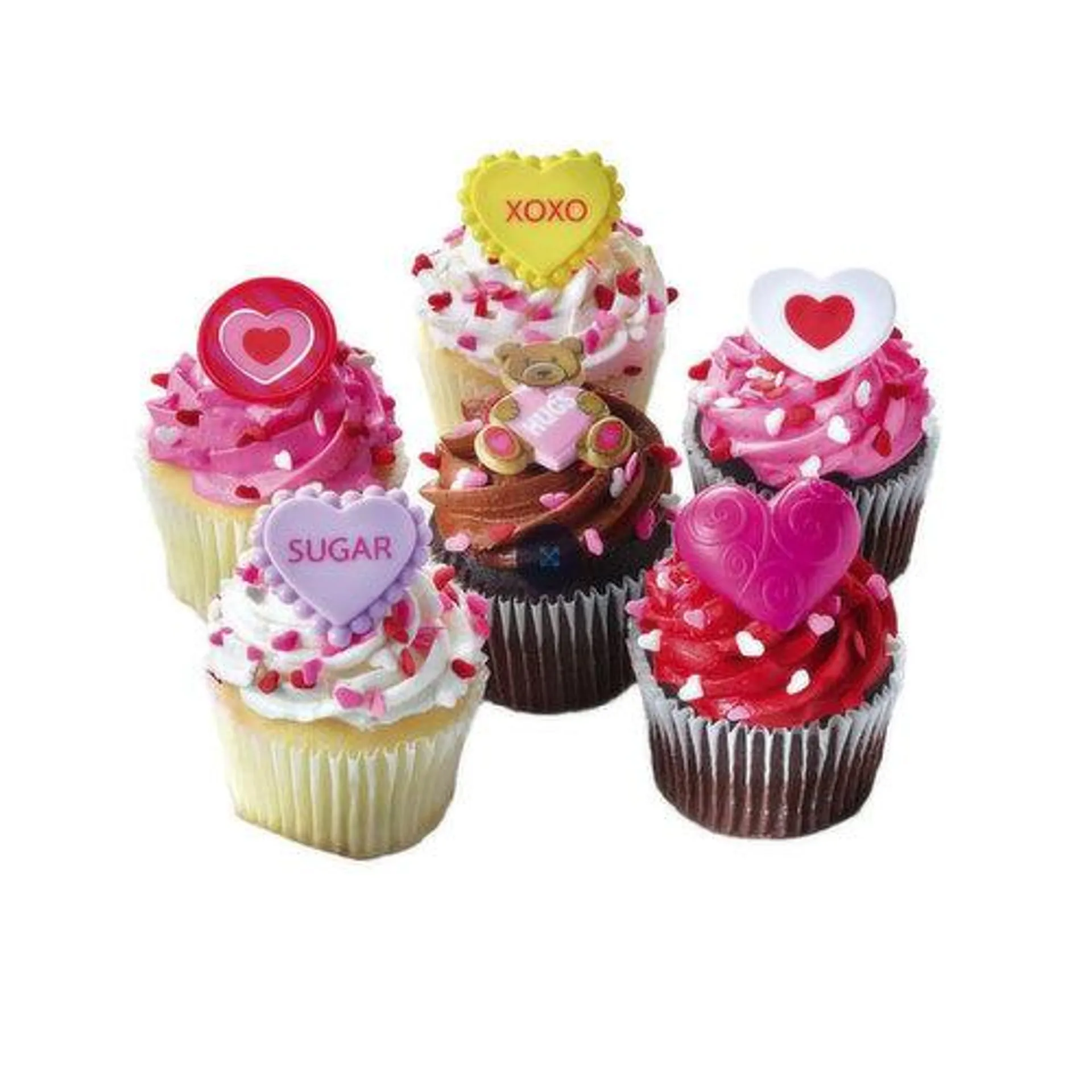 Cub Bakery Assorted Cupcakes with Buttercream Icing, 6 Each