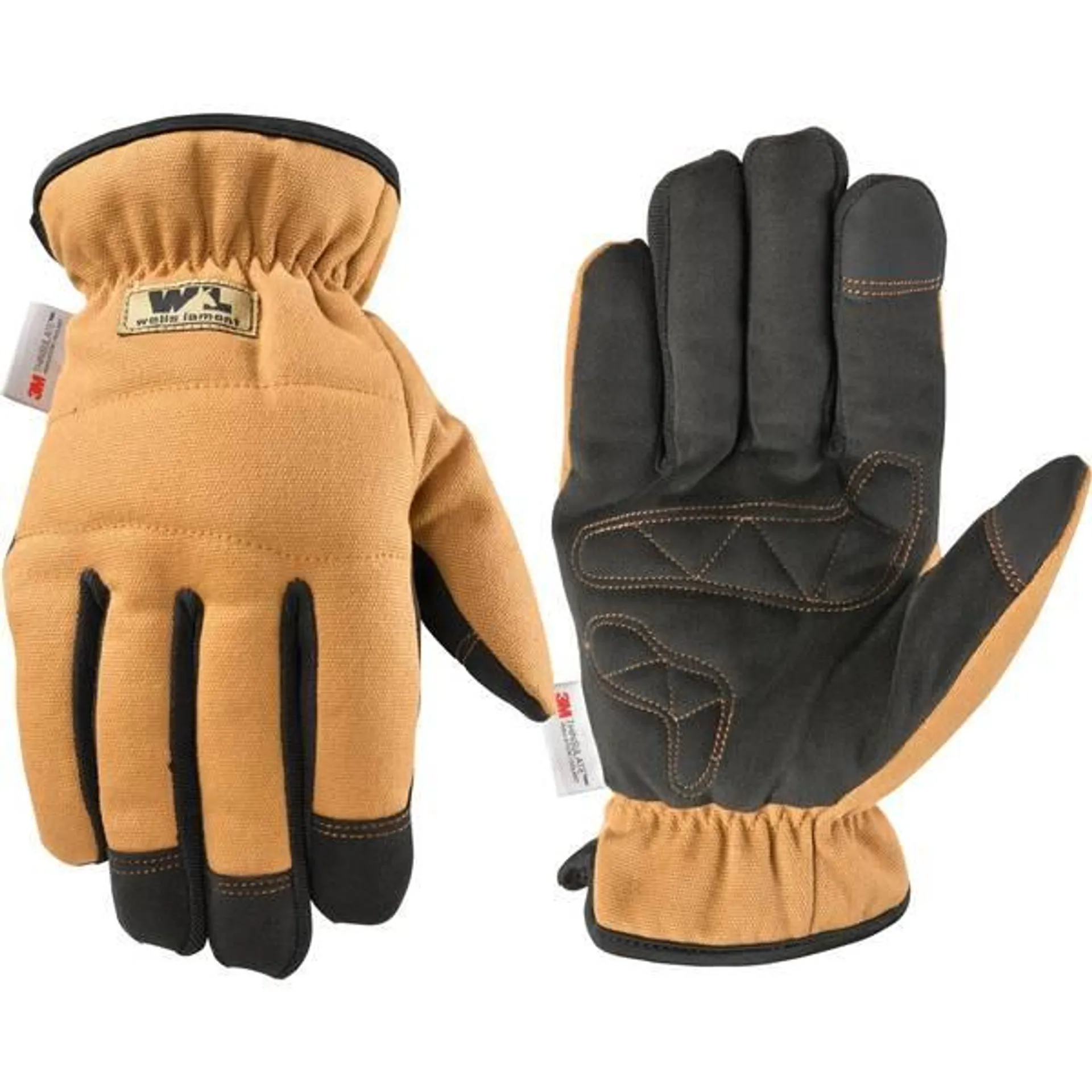 Men's Winter Work Gloves with High Dexterity Touchscreen