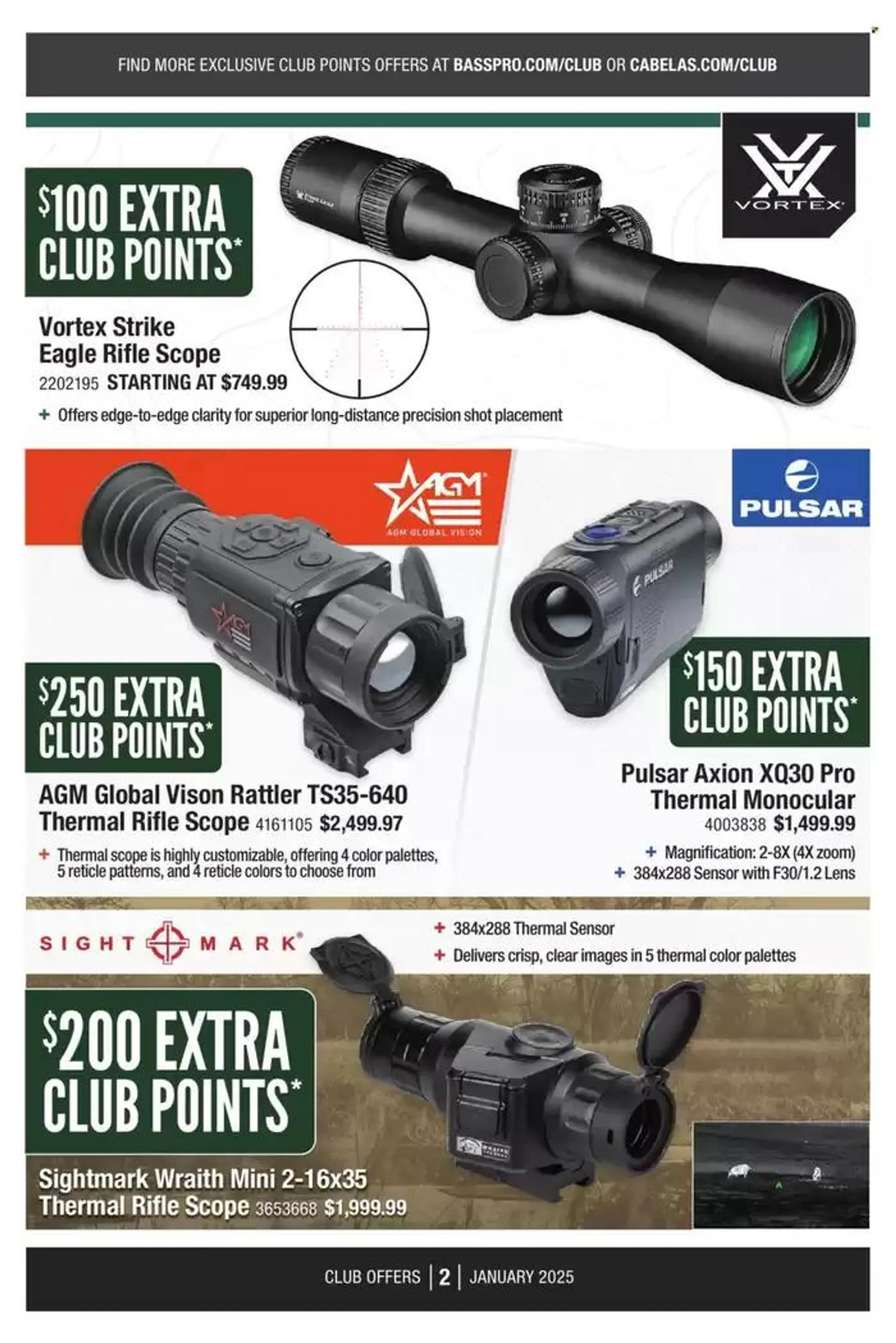 Weekly ad Cabela's Weekly ad from January 1 to January 31 2025 - Page 2