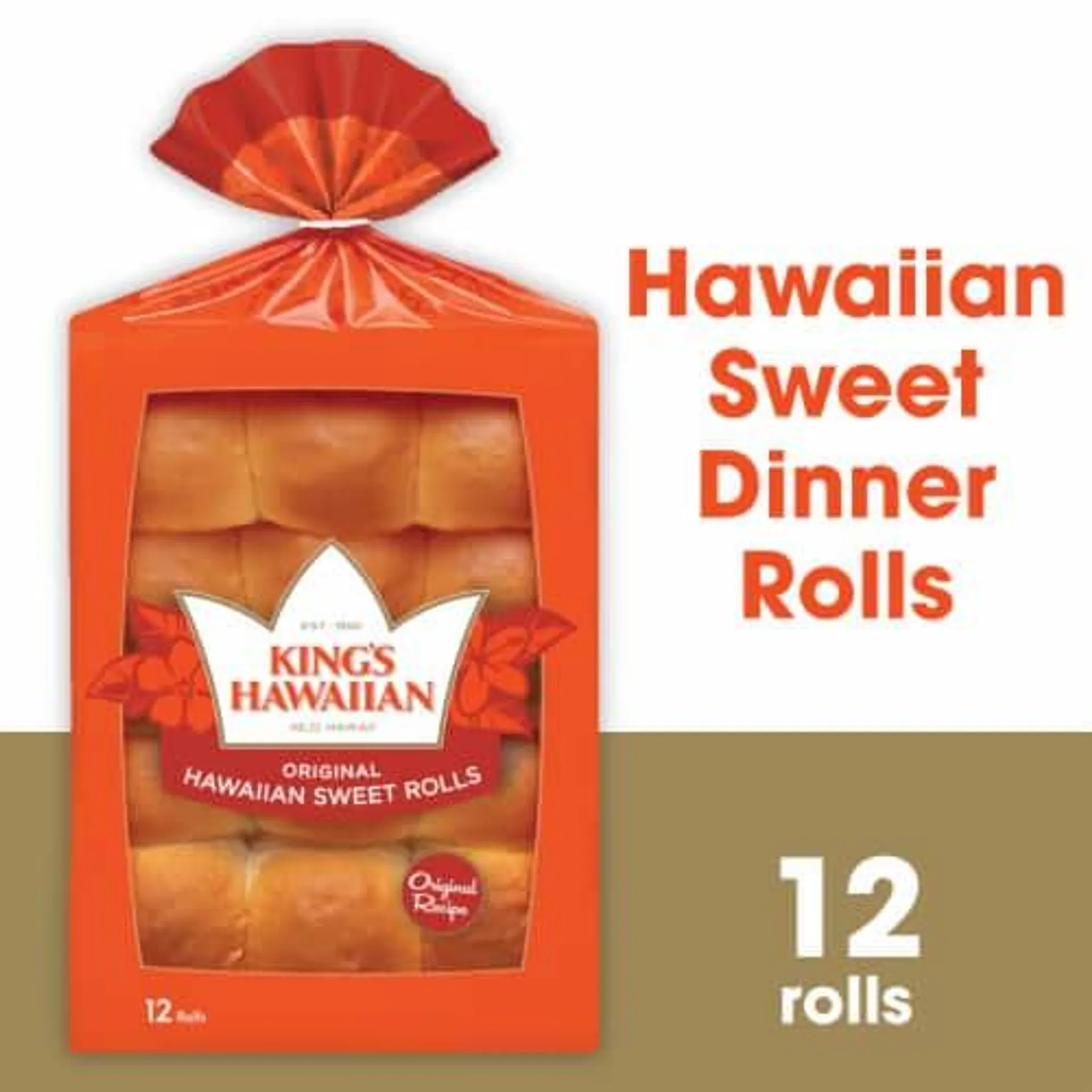 King's Hawaiian Original Sweet Dinner Rolls