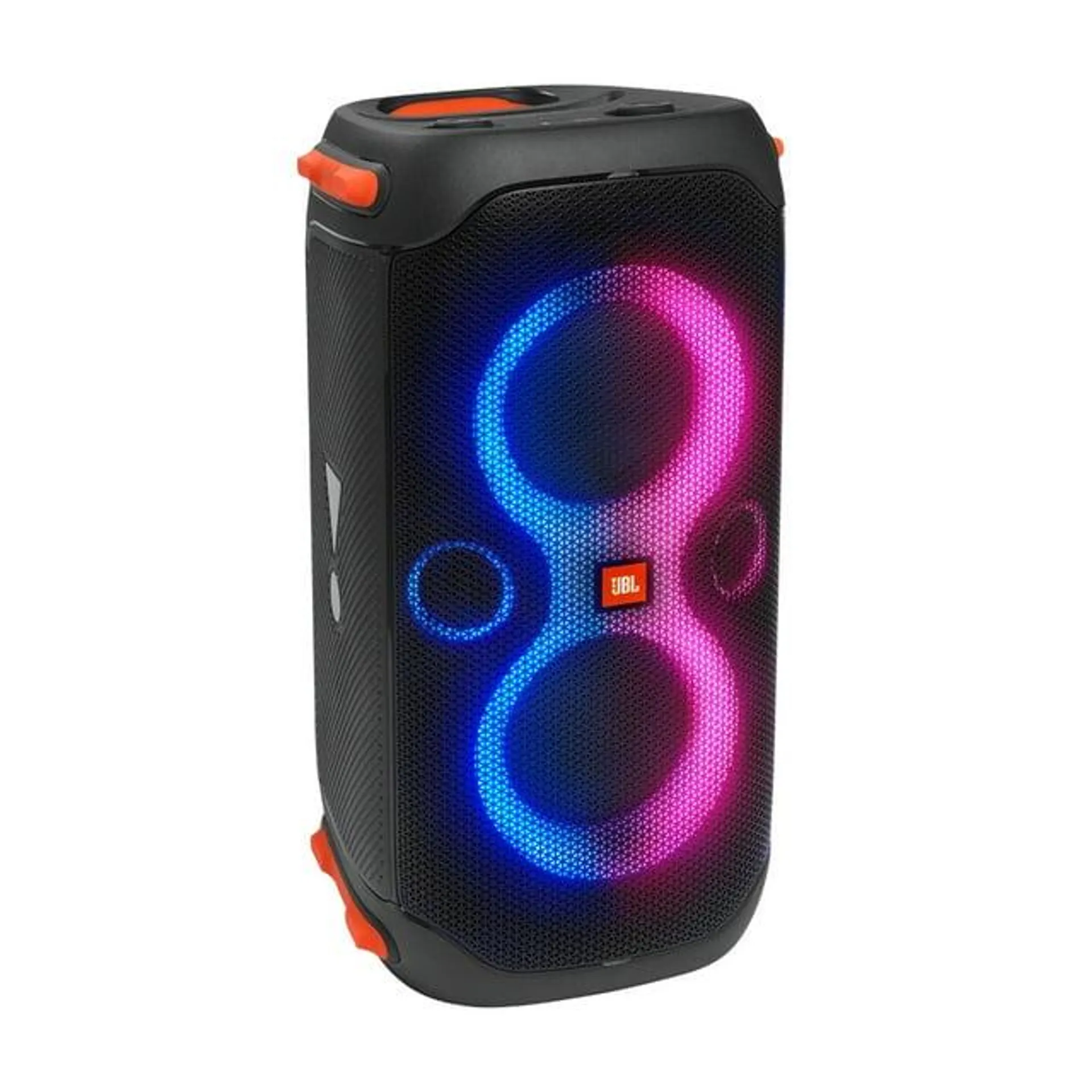 JBL Partybox 110 - Portable party speaker with 160W powerful sound, built-in lights and splashproof design. - Black