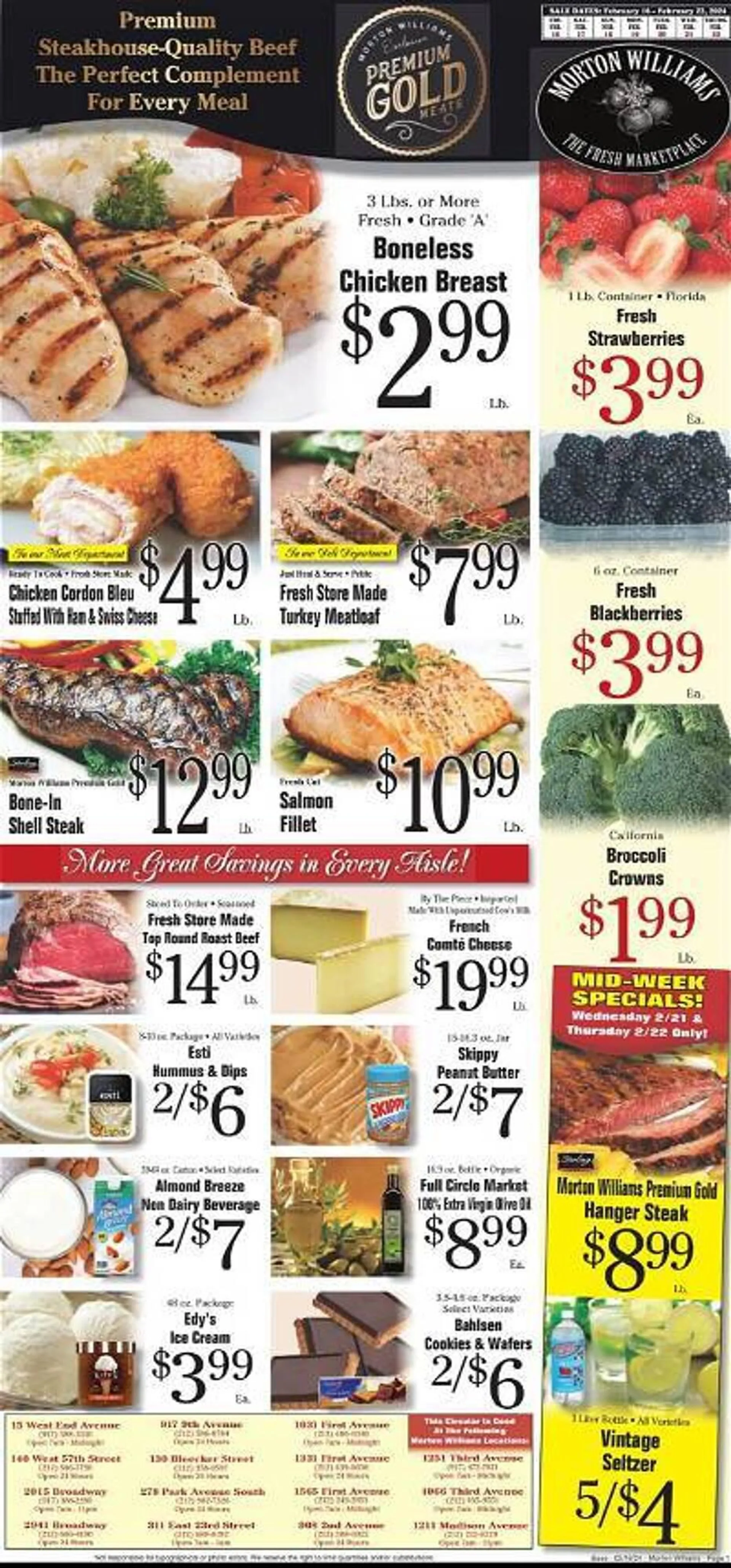 Weekly ad Morton Williams Weekly Ad from February 16 to February 22 2024 - Page 1