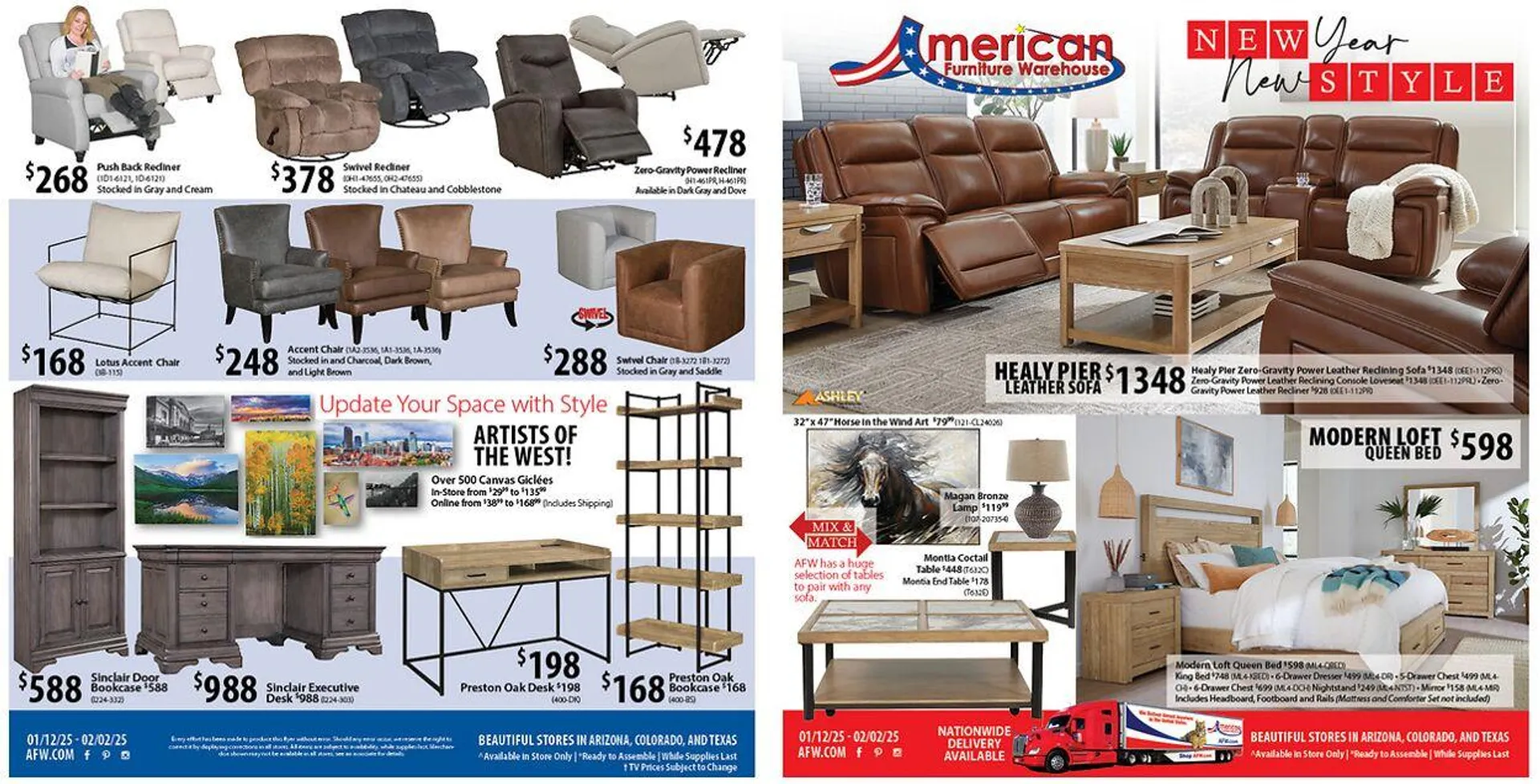 Weekly ad American Furniture Warehouse Current weekly ad from March 2 to March 16 2025 - Page 2