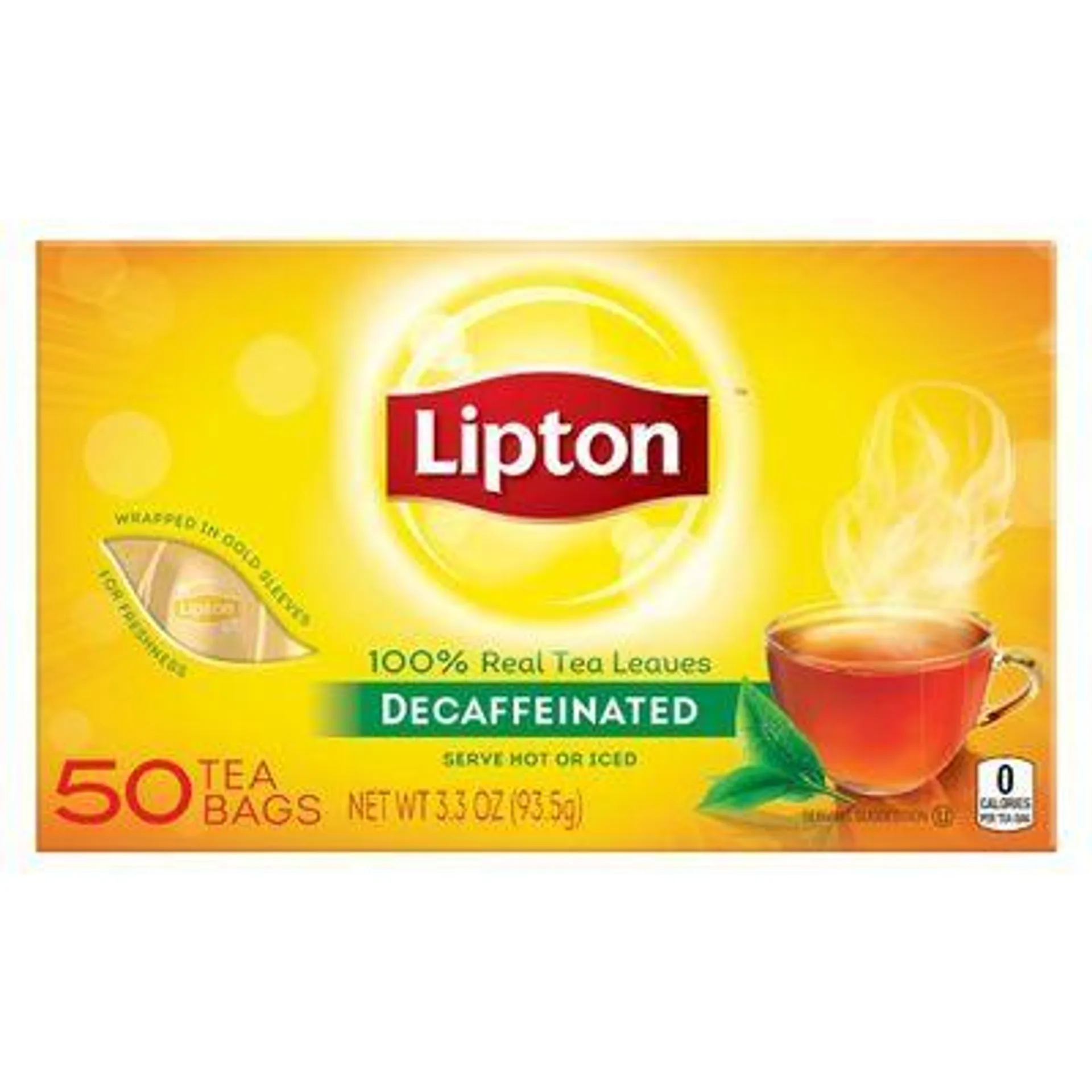 Lipton Decaffeinated Black Tea Bags