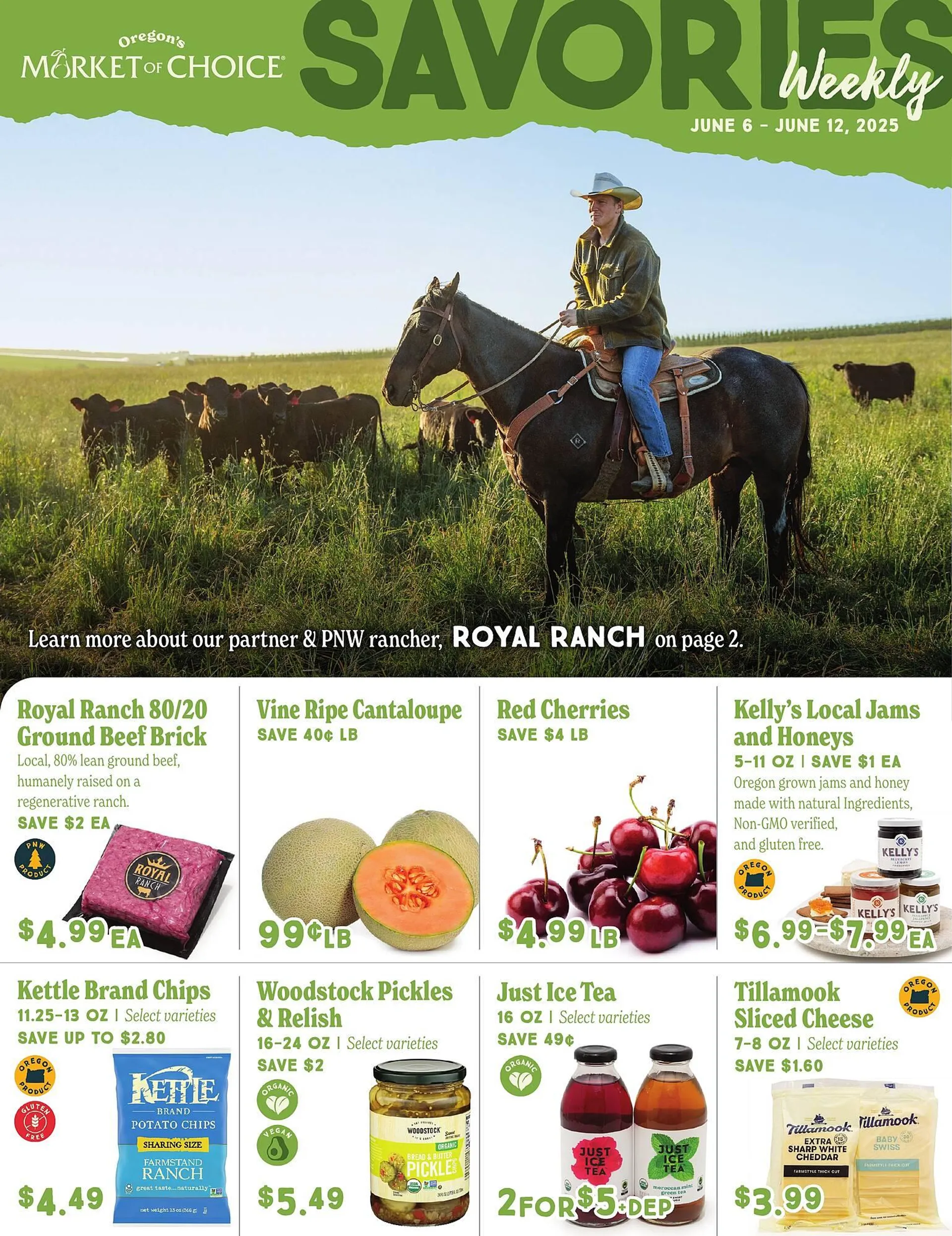 Weekly ad Market of Choice ad from June 6 to June 12 2025 - Page 1