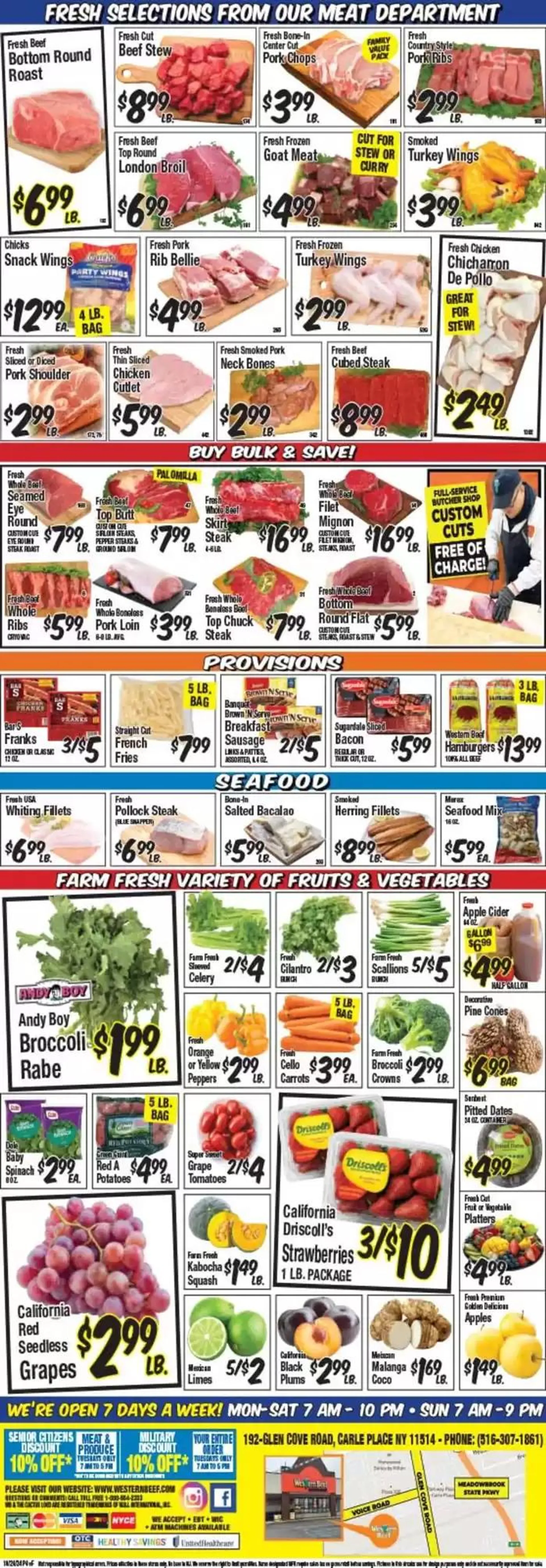 Weekly ad Western Beef weekly ad from October 25 to November 8 2024 - Page 4