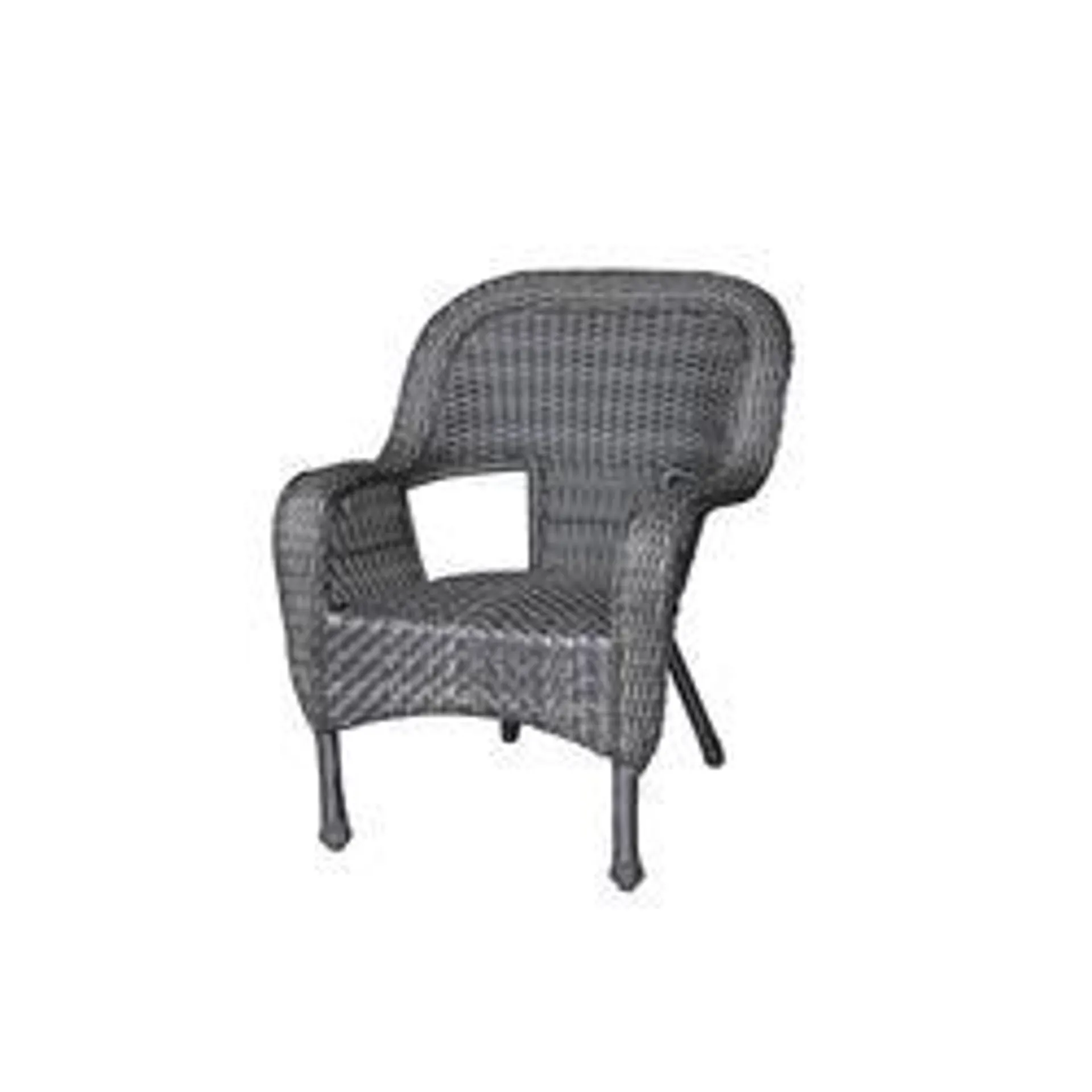 Backyard Creations® Huxley Gray Deep Seating Wicker Patio Chair