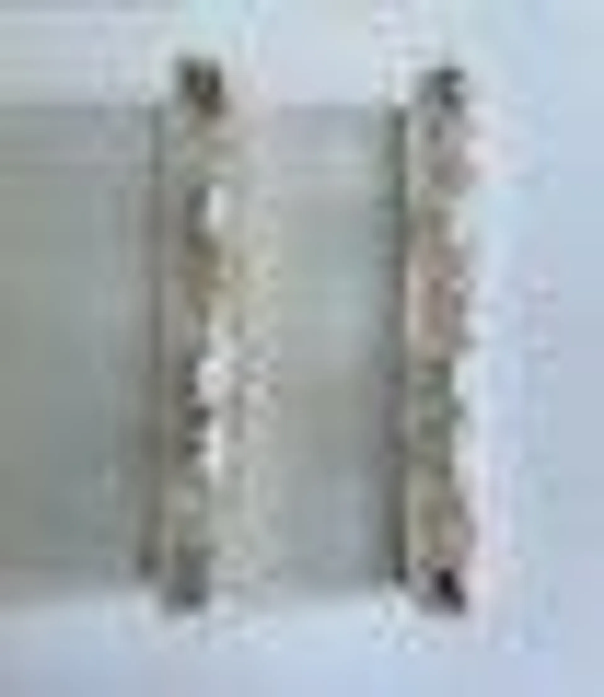 Large Vintage Murano Glass Sconces from Hillebrand, 1970s, Set of 2