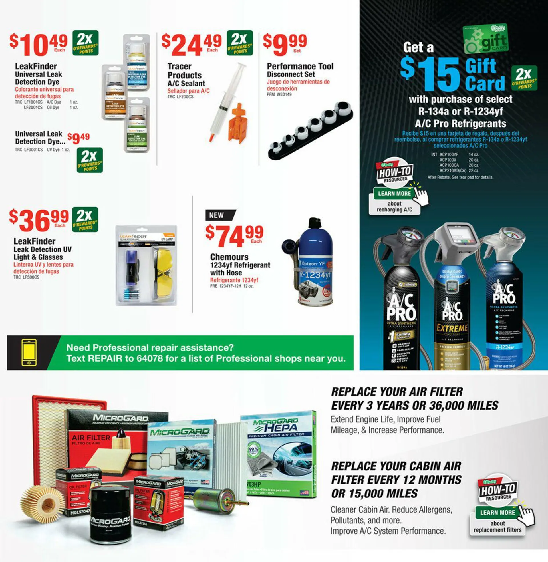 OReilly Auto Parts Current weekly ad - 3