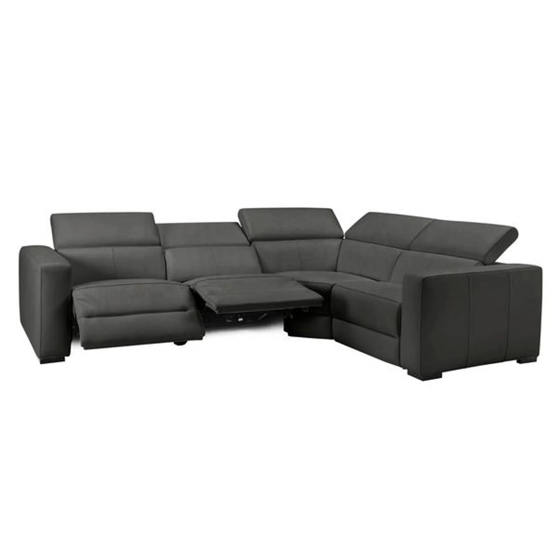 Verona Reclining Leather Sectional