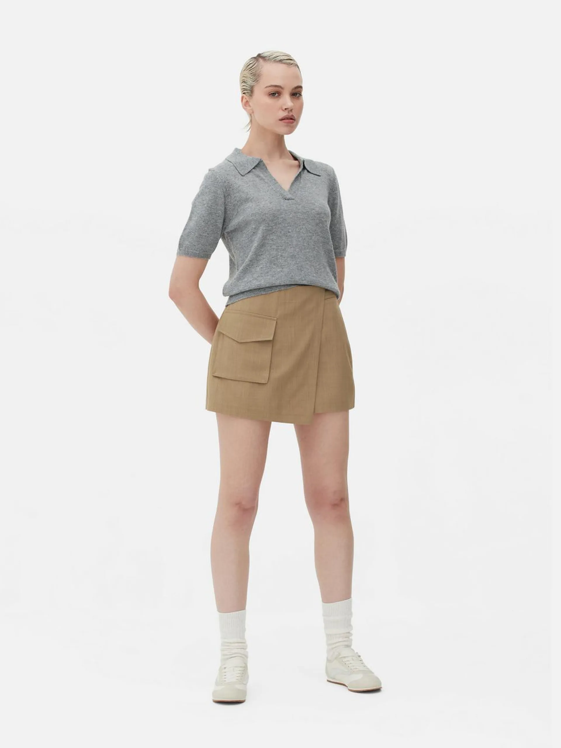 Cargo Pocket Utility Skort