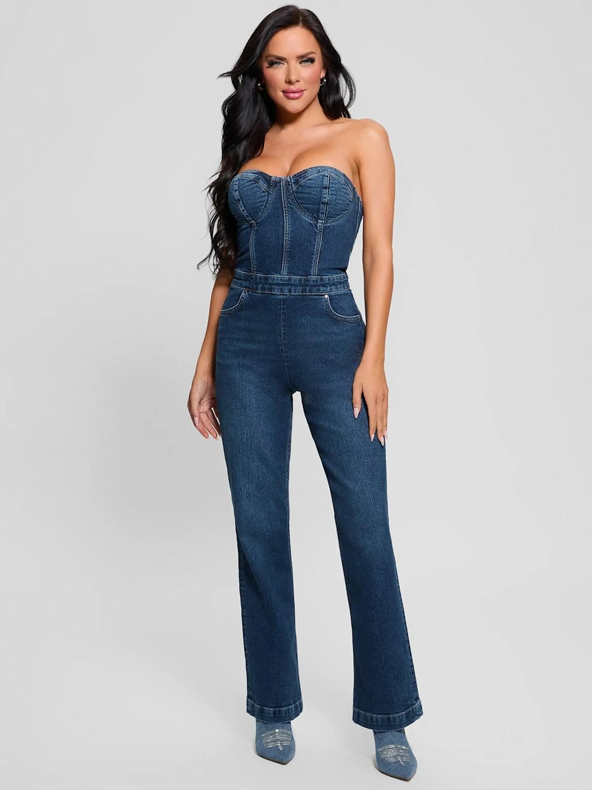 Alba Denim Jumpsuit