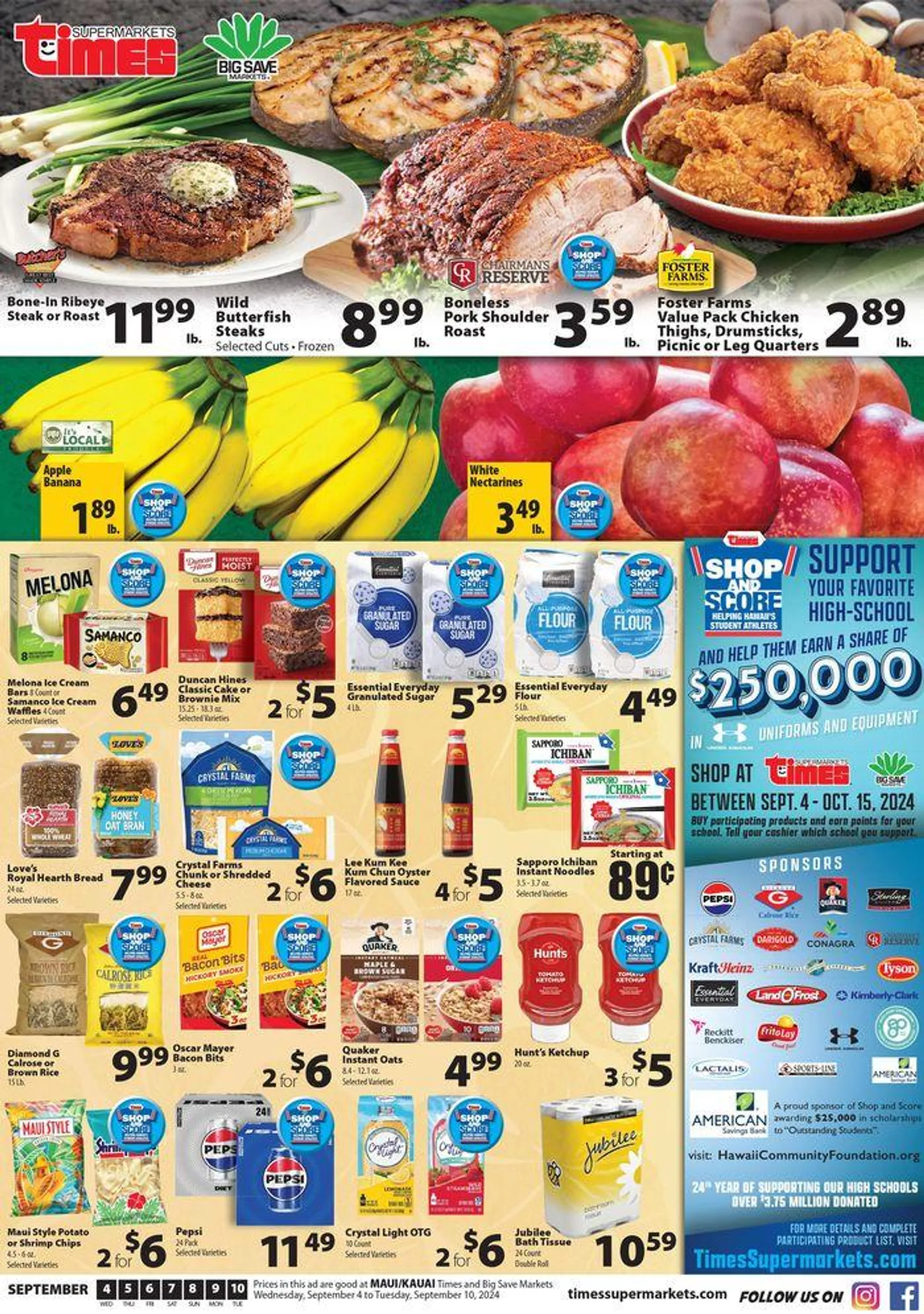 Weekly ad Offers for bargain hunters from September 4 to September 10 2024 - Page 1