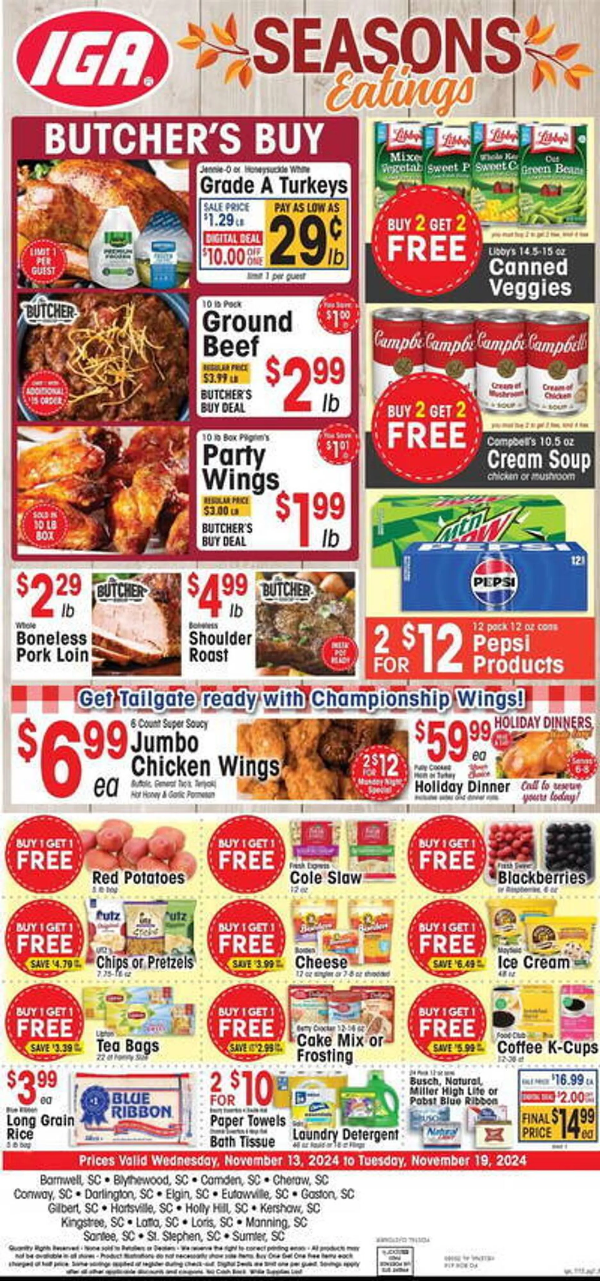 IGA Weekly Ad - 1