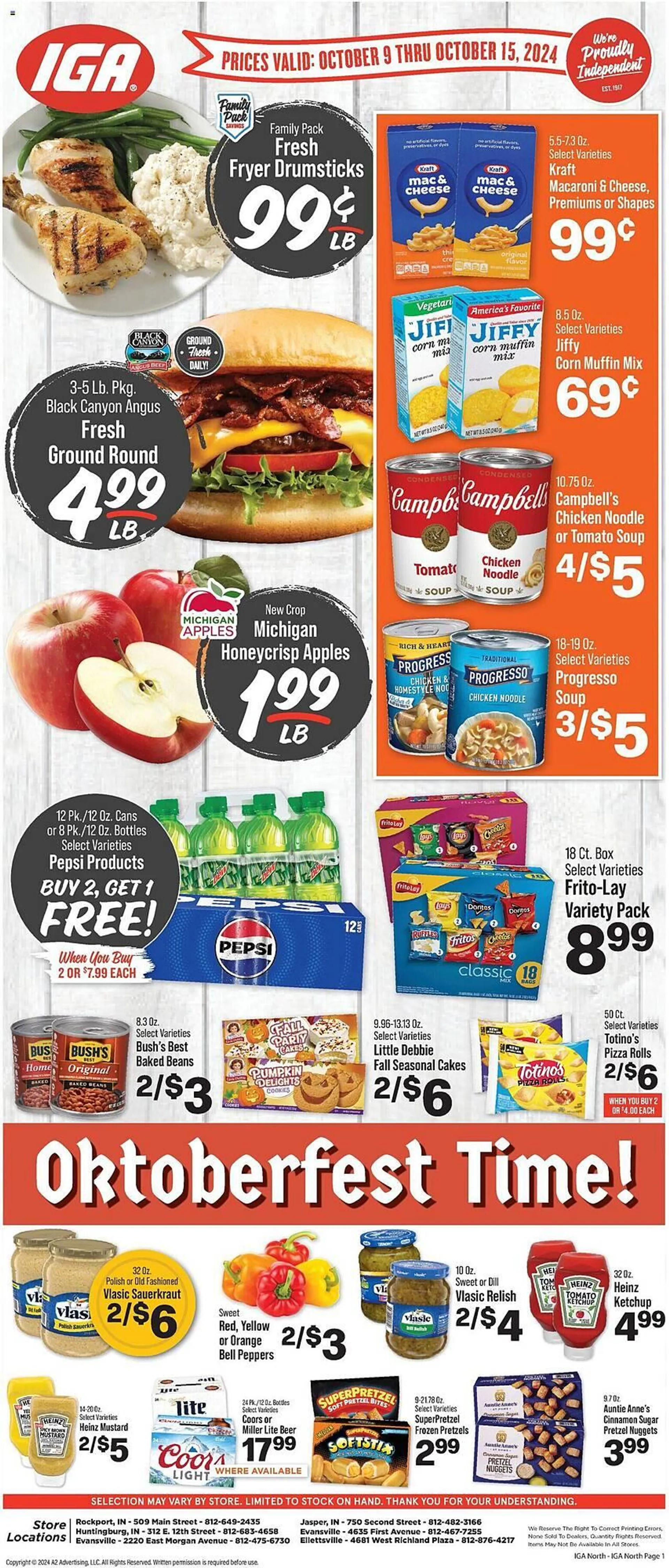 IGA Weekly Ad - 1